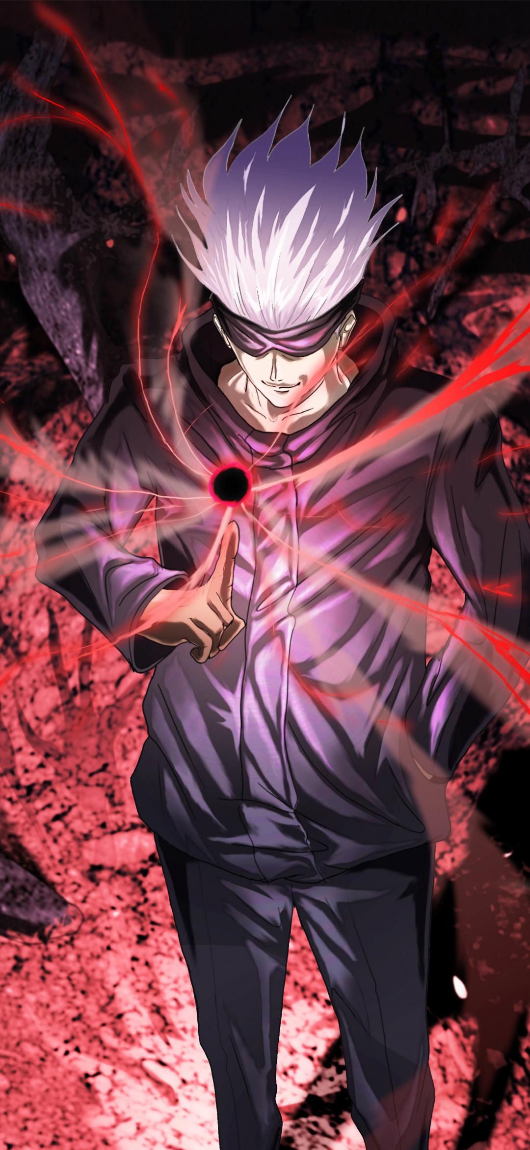 1080x2340 Satoru Gojo Wallpaper 4K, Jujutsu Kaisen, Anime