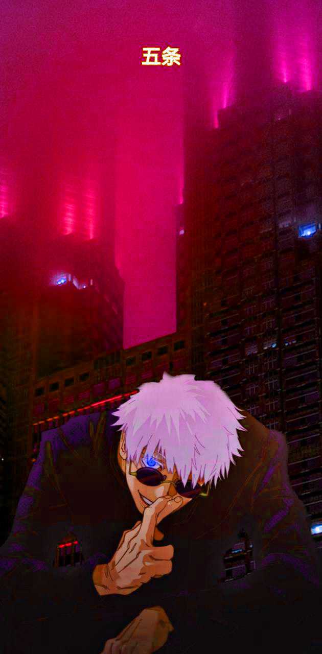 630x1280 Gojo satoru Wallpaper