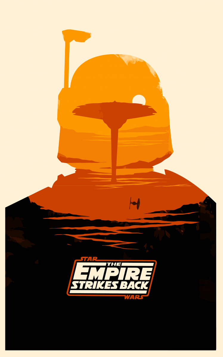 748x1197 Boba Fett, Star Wars: Episode V The Empire Strikes Back, Star Wars, Movies, Minimalism, Portrait Display, TIE Fighter Wallpaper HD / Desktop and Mobile Background