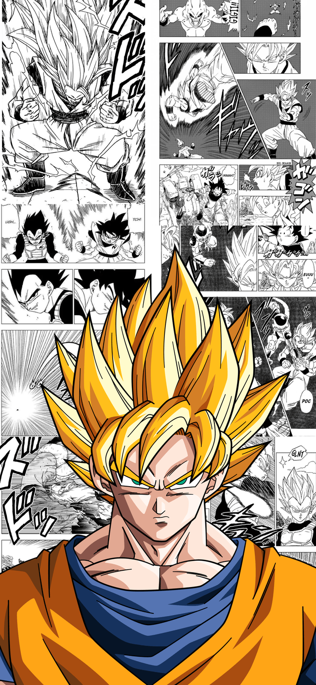 Awesome Dragon Ball Manga Wallpapers - WallpaperAccess  Anime dragon ball  super, Dragon ball painting, Dragon ball