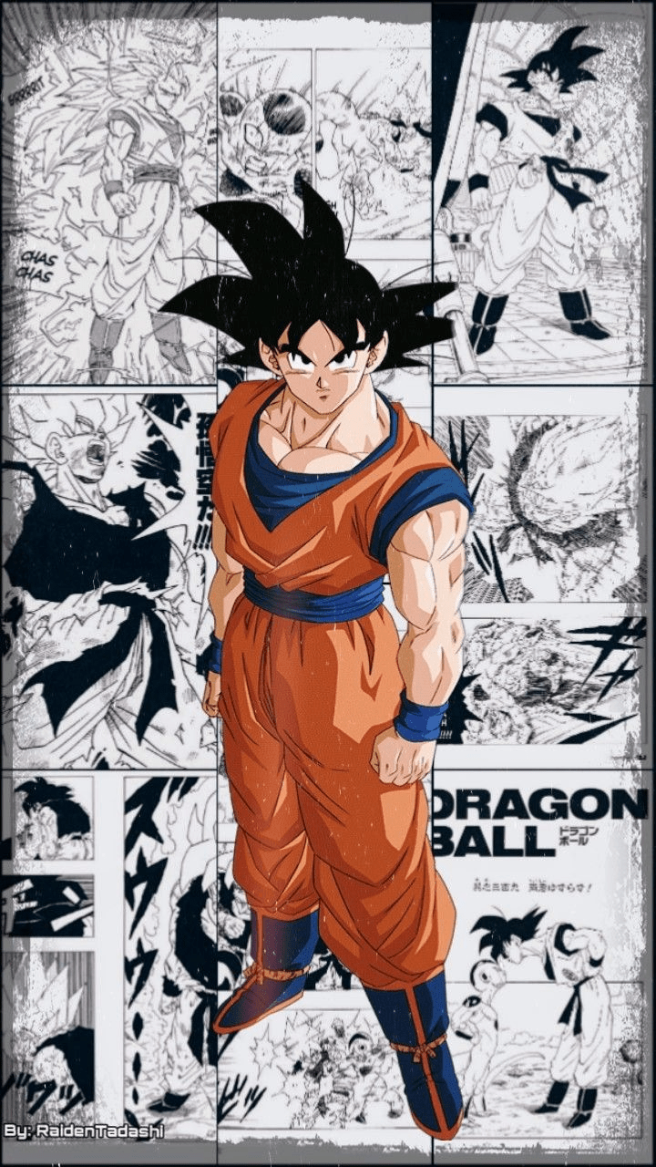 Dragon Ball Z Manga Pop Wallpaper : r/phonewallpapers