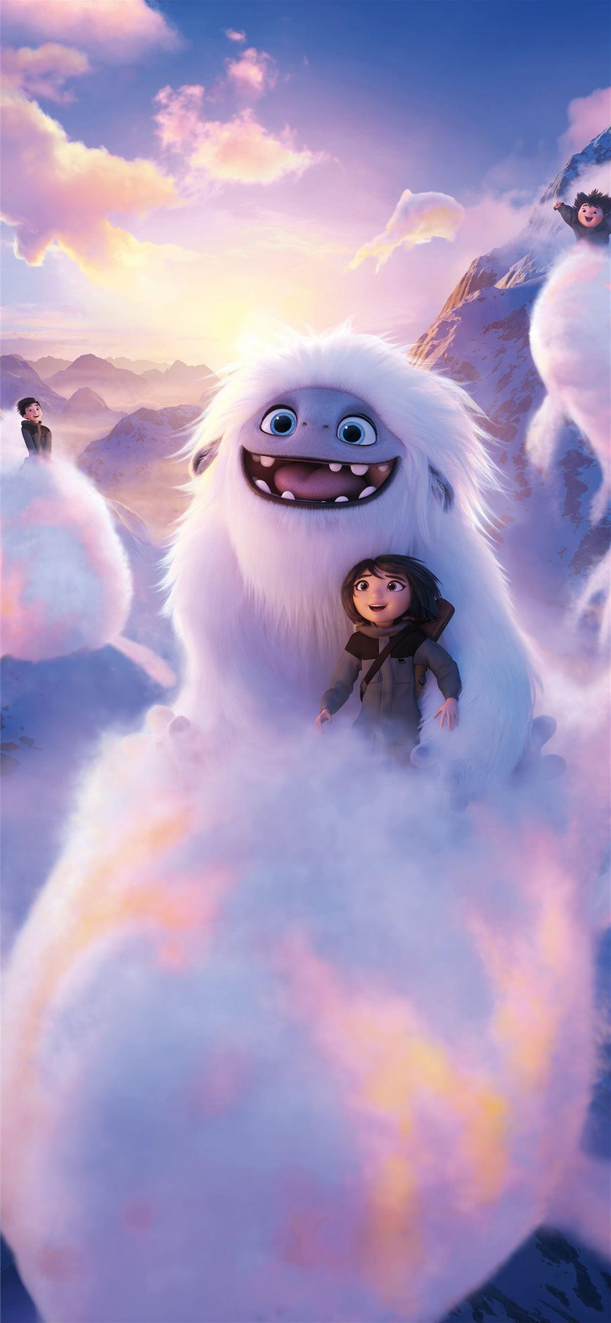 1242x2688 abominable movie 8k iPhone 11 Wallpaper Free Download