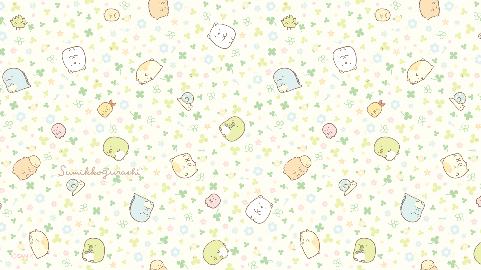 1920x1080 Sumikko Gurashi Computer Wallpaper