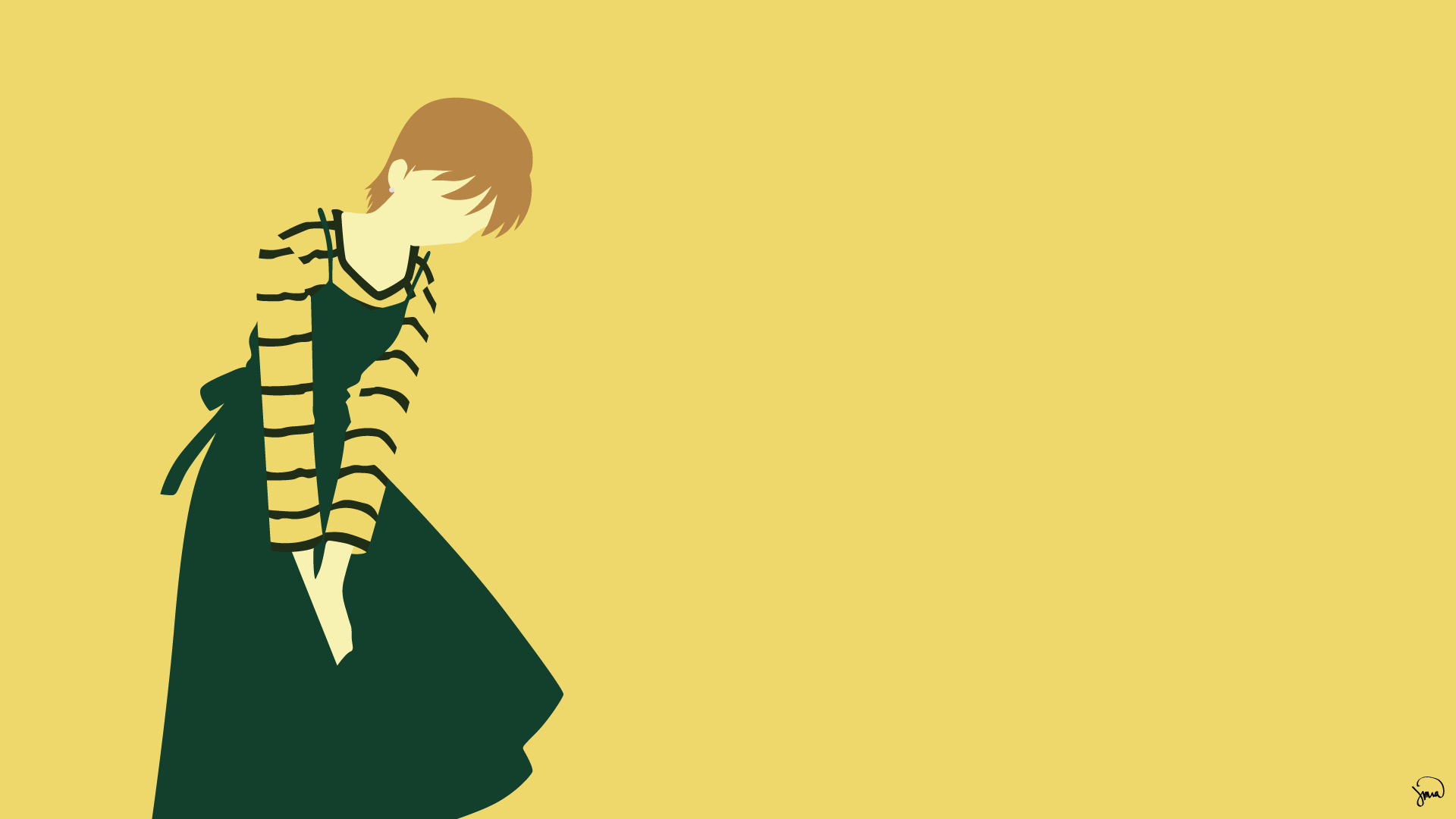1920x1080 Fujimura Taiga Fate Stay Night Minimalist Wallpaper