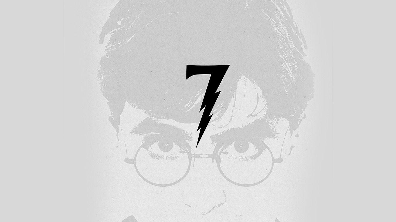 1366x768 wallpaper for desktop, laptop. harry potter art minimal film gray