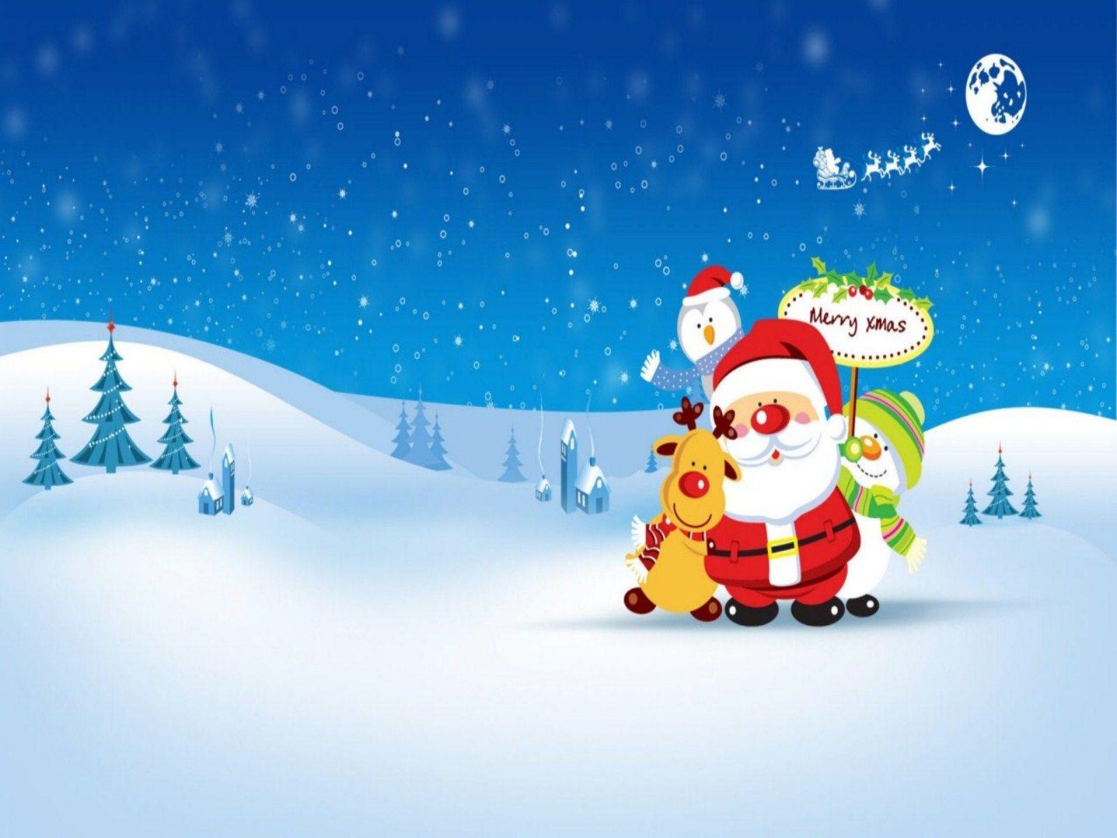 1600x1200 Funny Santa Wallpaper