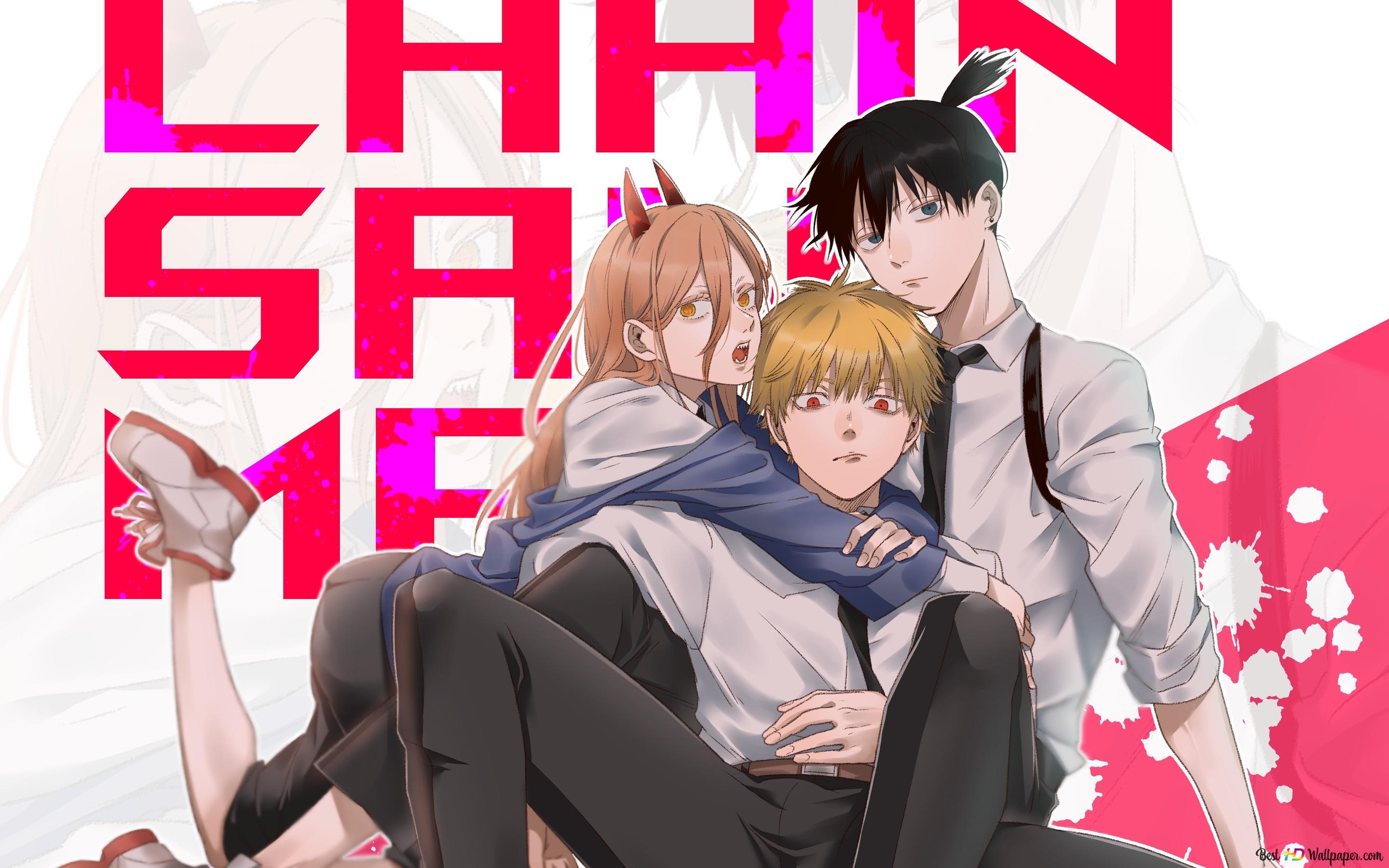 2880x1800 Anime Chainsaw Man 4K wallpaper download