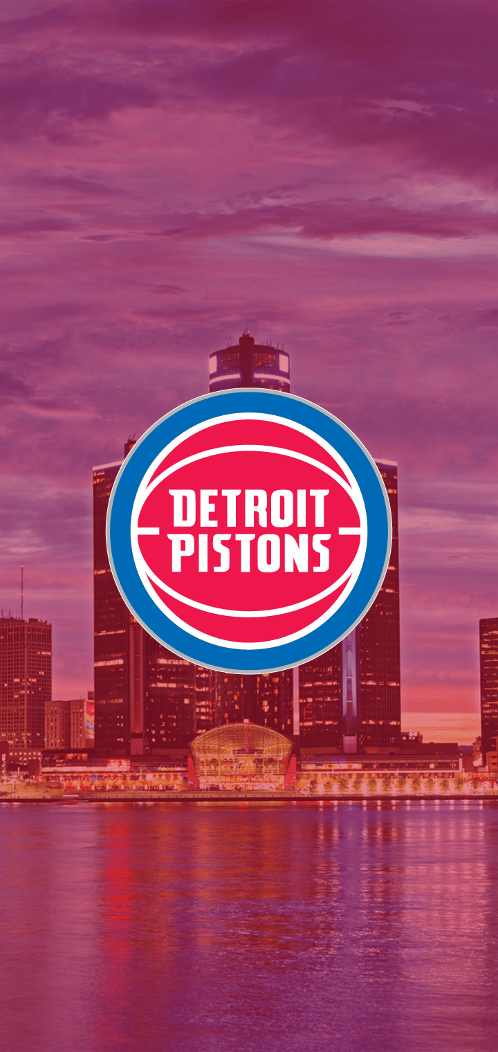720x1520 I made a phone wallpaper for every NBA team, here is the one I made for the Pistons, hope y'all enjoy it