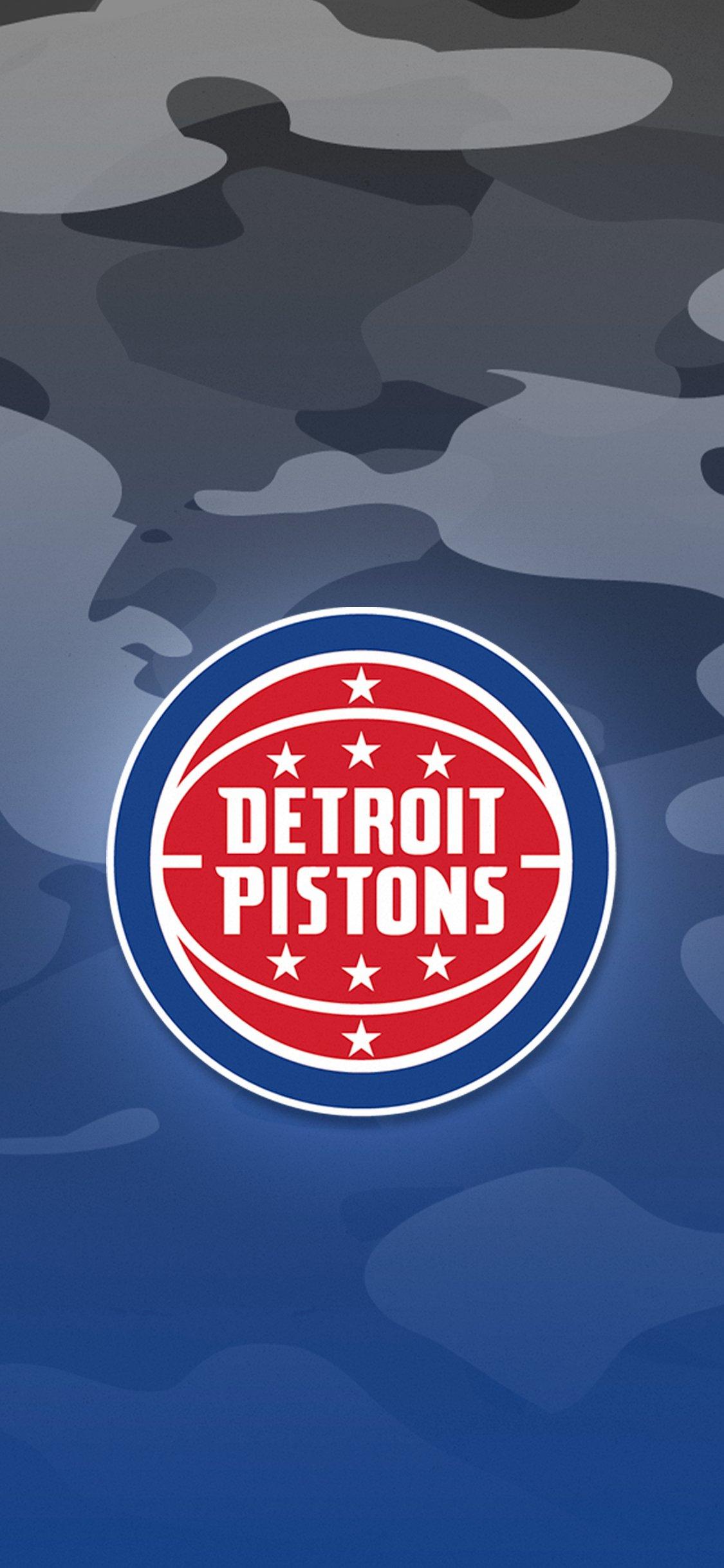 1125x2436 Detroit Pistons - ⭐️ Fresh wallpaper for our Hoops for Troops night! ⭐️ #WallpaperWednesdays. #Pistons