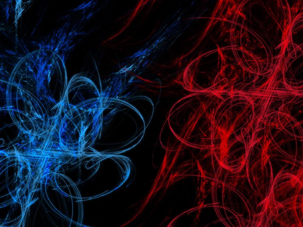 1024x768 Red White and Blue Wallpaper