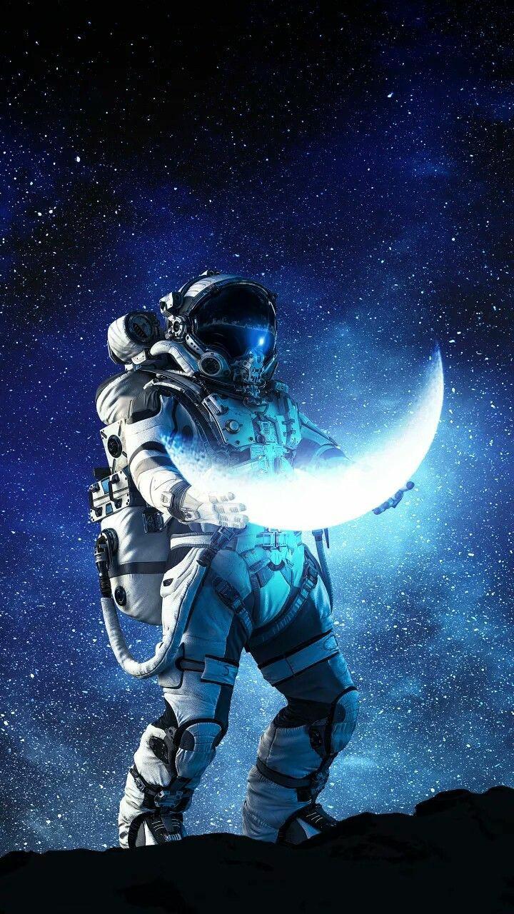 720x1280 Wallpaper World • - #wallpaper #Wallpaper #beautiful #Space #Star #moon #astronaut #Galaxy