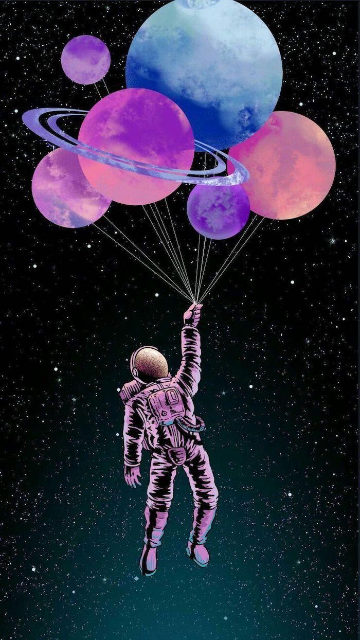 700x1244 Cute Space Phone Wallpaper
