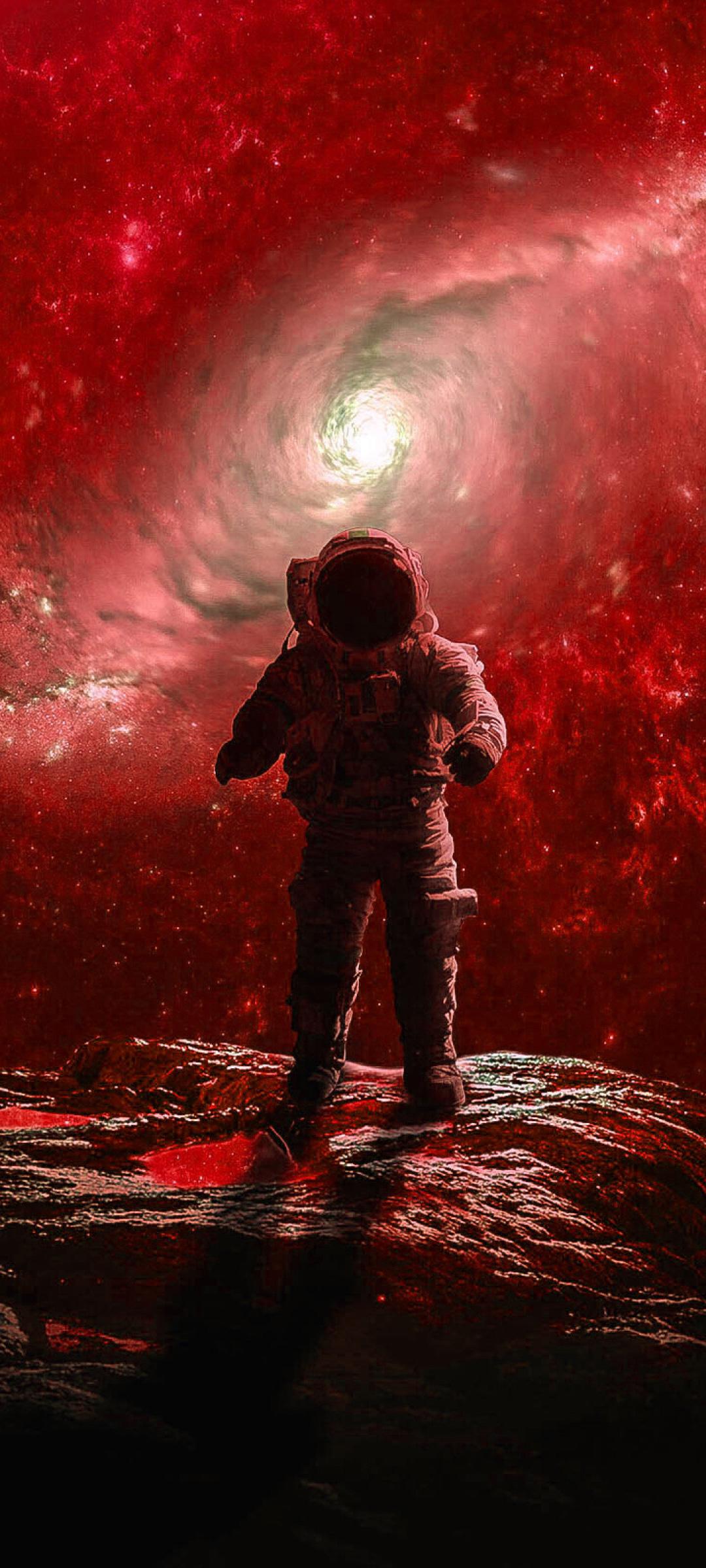 1080x2400 Astronaut Wallpaper