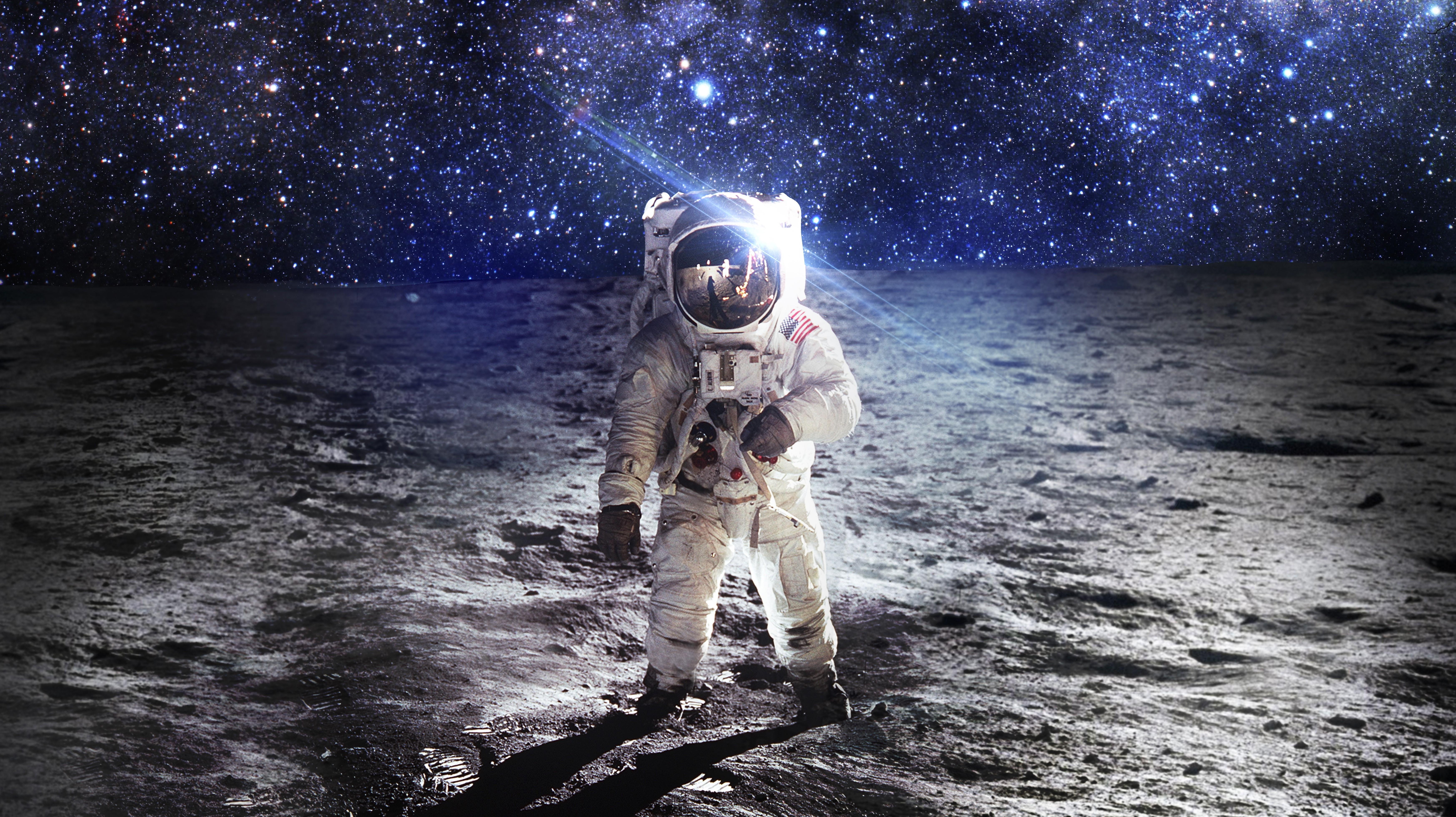 6986x3921 astronaut, space Gallery HD Wallpaper