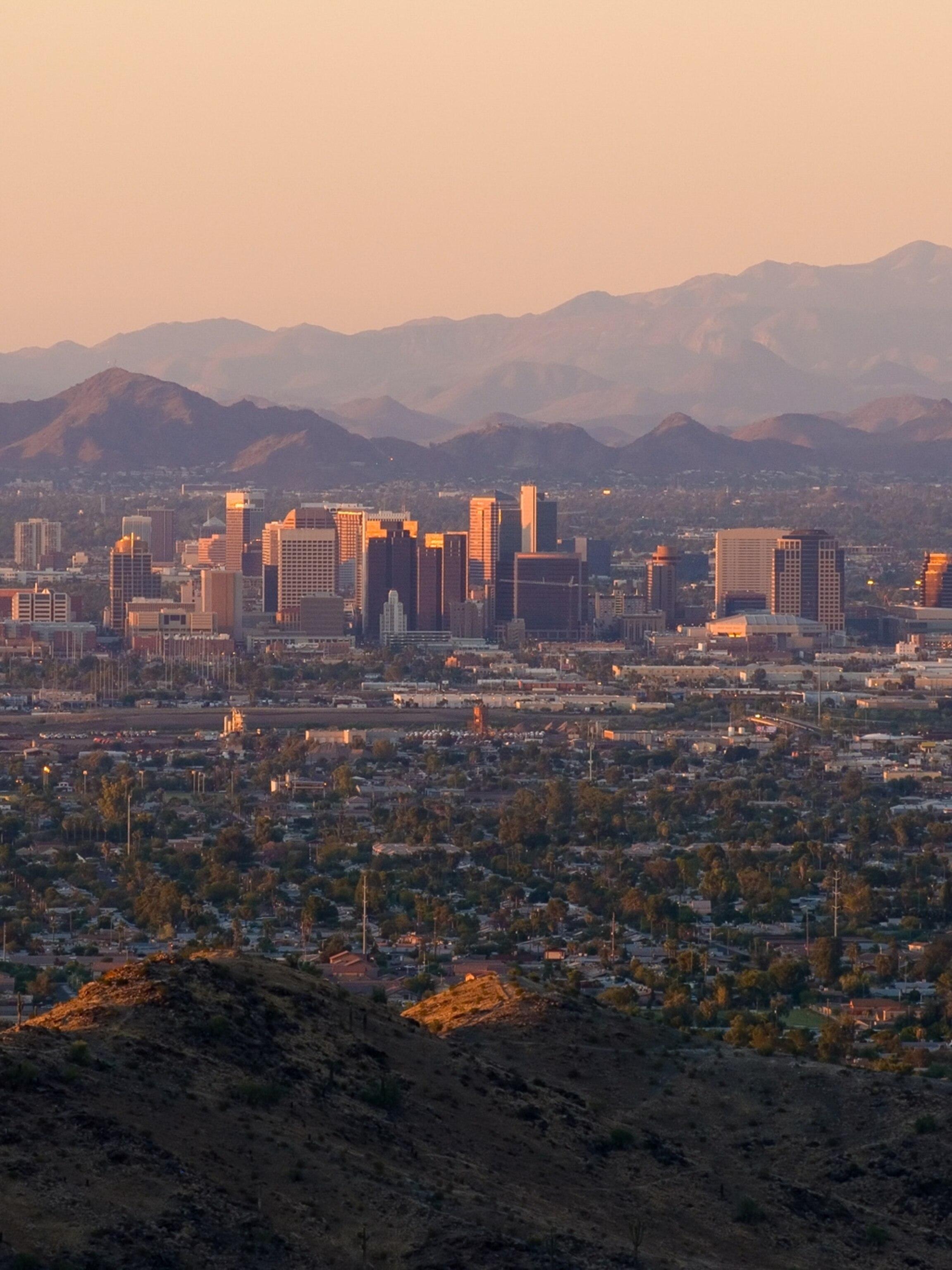 Phoenix Skyline Wallpapers - Top Free Phoenix Skyline Backgrounds ...