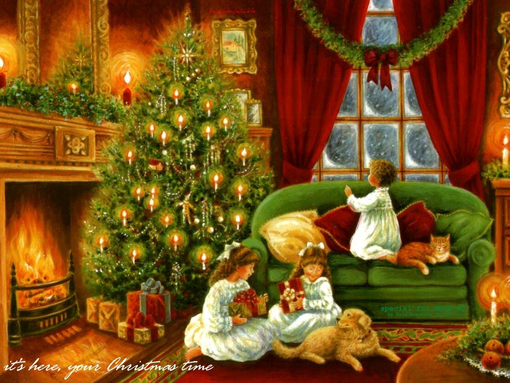 1024x768 Vintage Christmas Inspiration