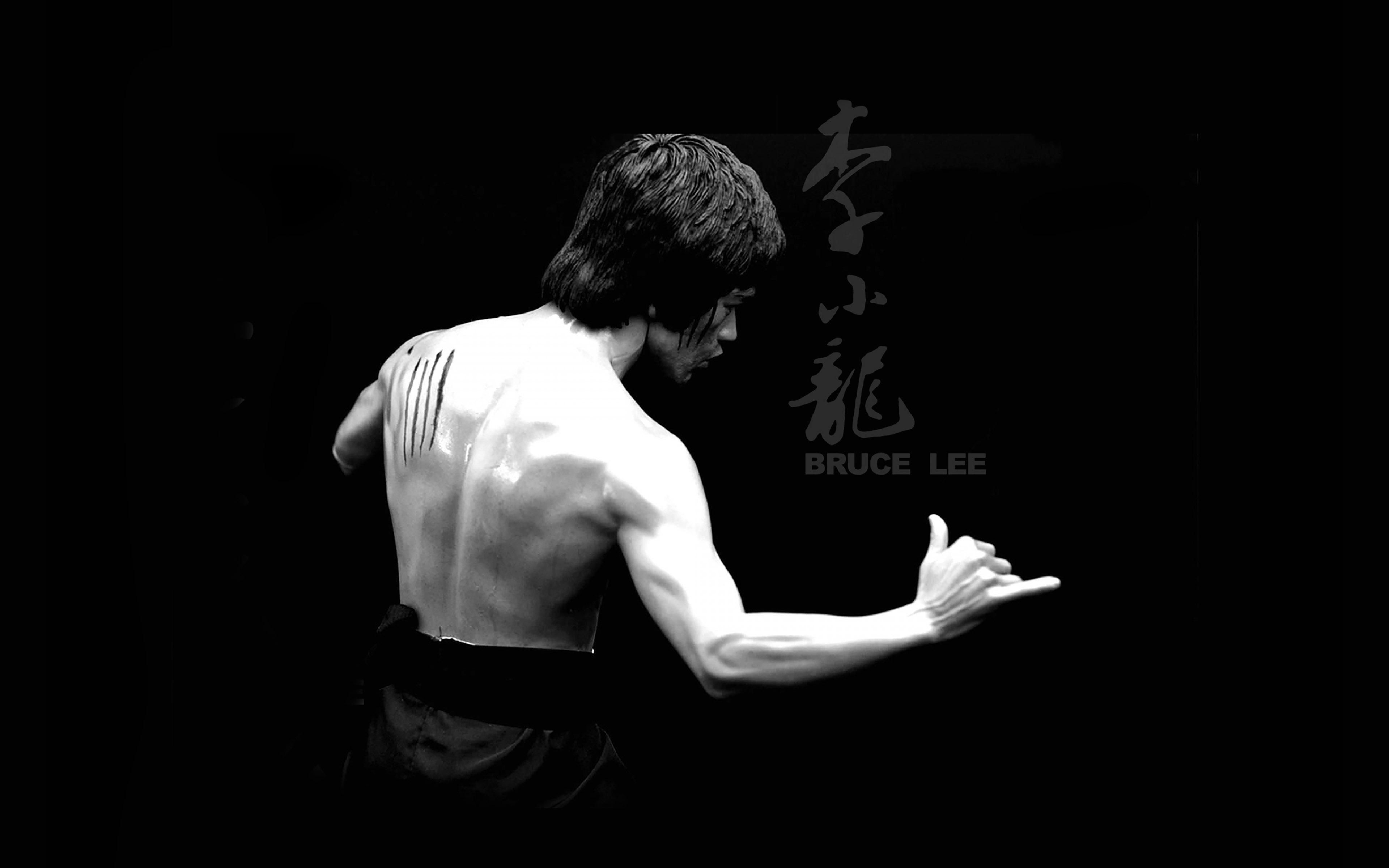 3840x2400 wallpaper for desktop, laptop. bruce lee sports actor celebrity dark