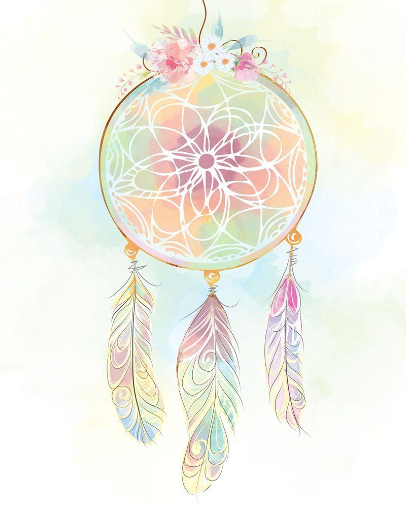 800x1000 Best Watercolor dreamcatcher ideas. dream catcher art, dream catcher, watercolor dreamcatcher