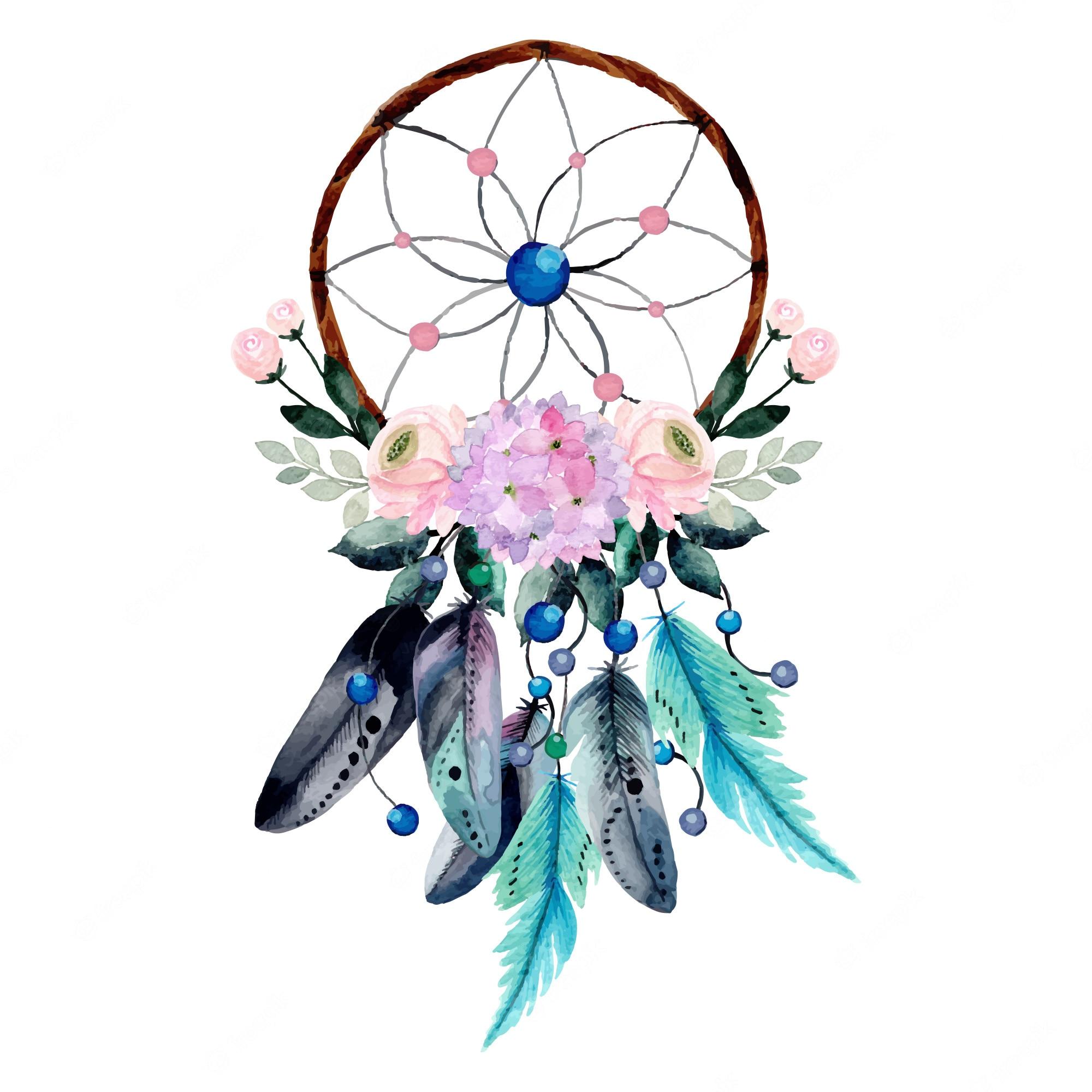 2000x2000 Dreamcatcher watercolor Vectors & Illustrations for Free Download