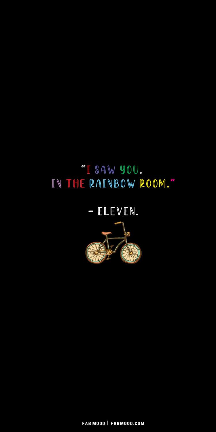 750x1500 Awesome Stranger Things Wallpaper : I saw you in the rainbow room. Colour + Mood + Style Inspiration