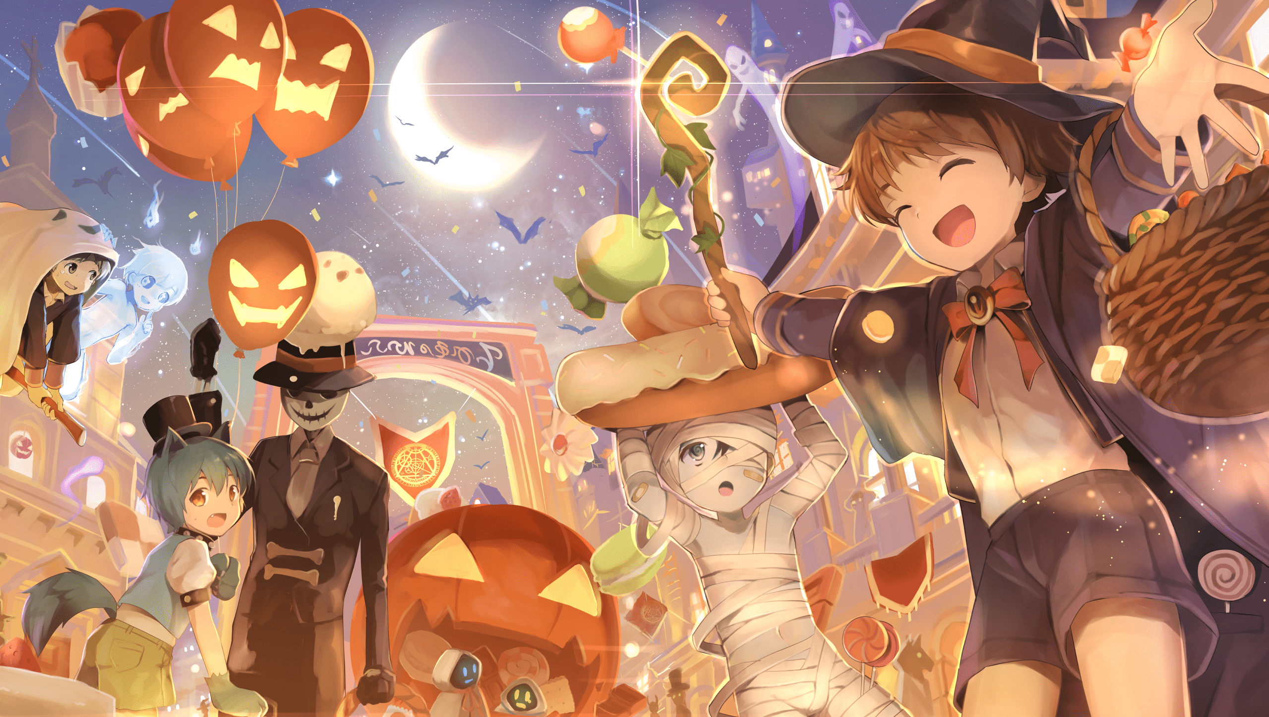 Anime Halloween Wallpapers HD | Anime halloween, Anime wallpaper, Halloween  wallpaper