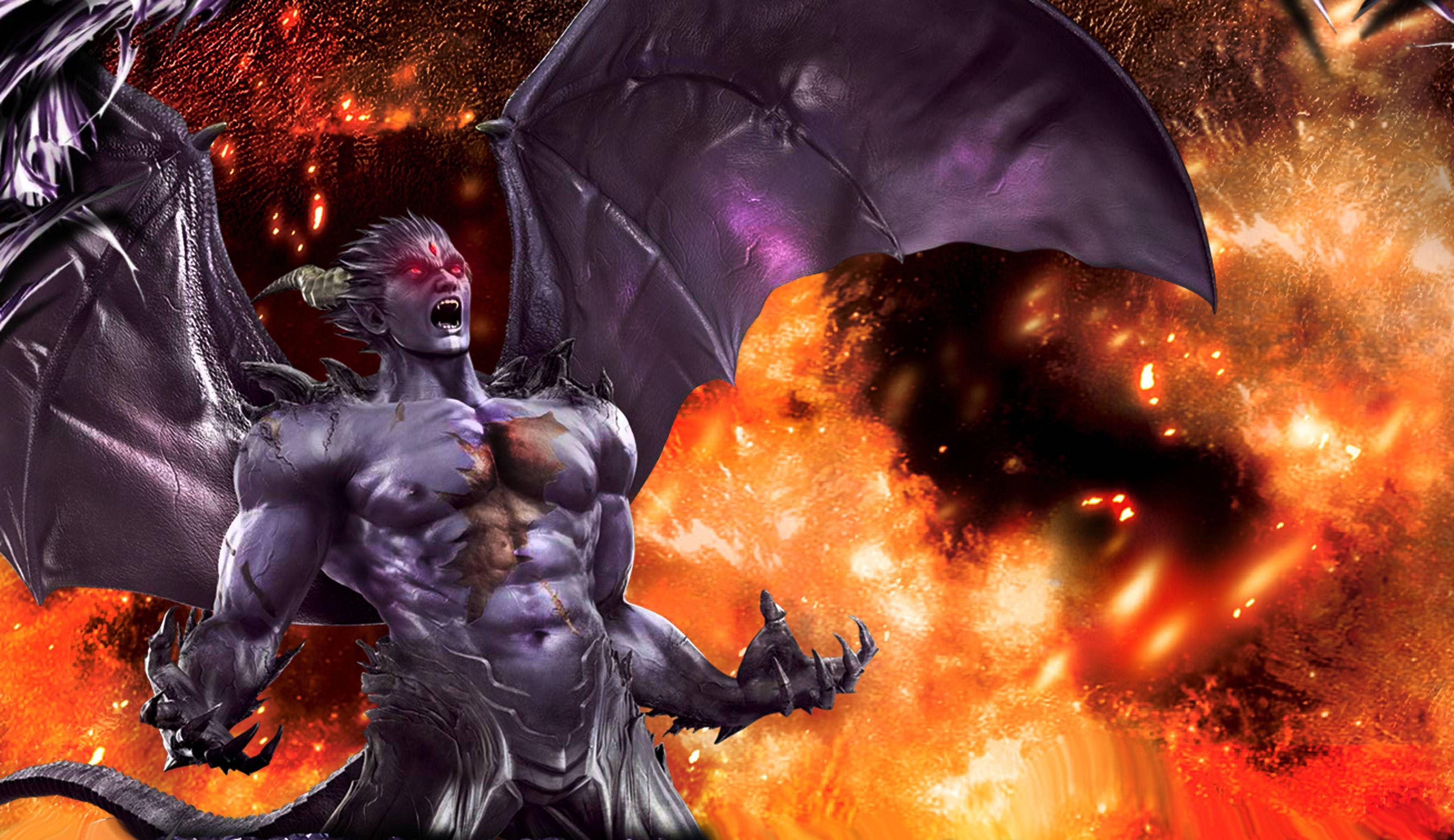 3429x1983 Devil Kazuya Wallpaper