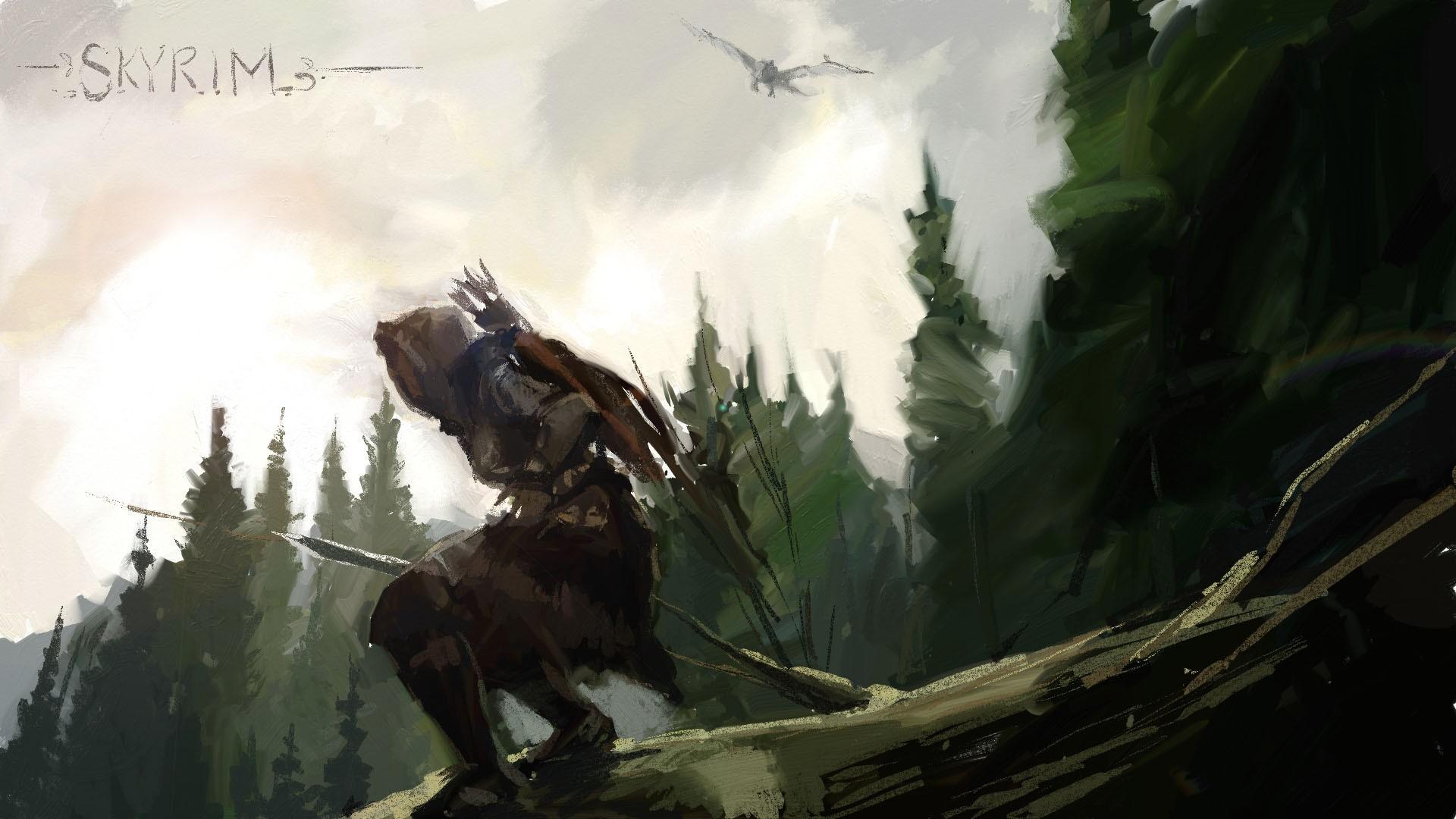 1920x1080 fan, Art, The, Elder, Scrolls, V, Skyrim Wallpaper HD / Desktop and Mobile Background