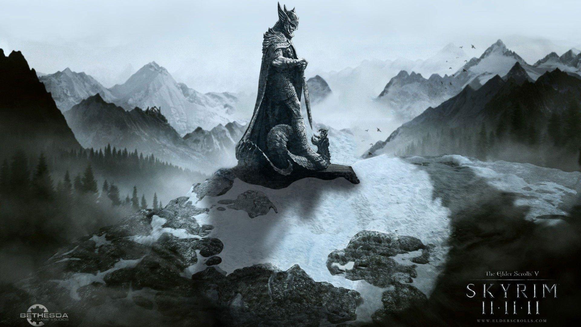 1920x1080 image For > Skyrim Wallpaper 1920x1080. Skyrim wallpaper, Elder scrolls v skyrim, Skyrim