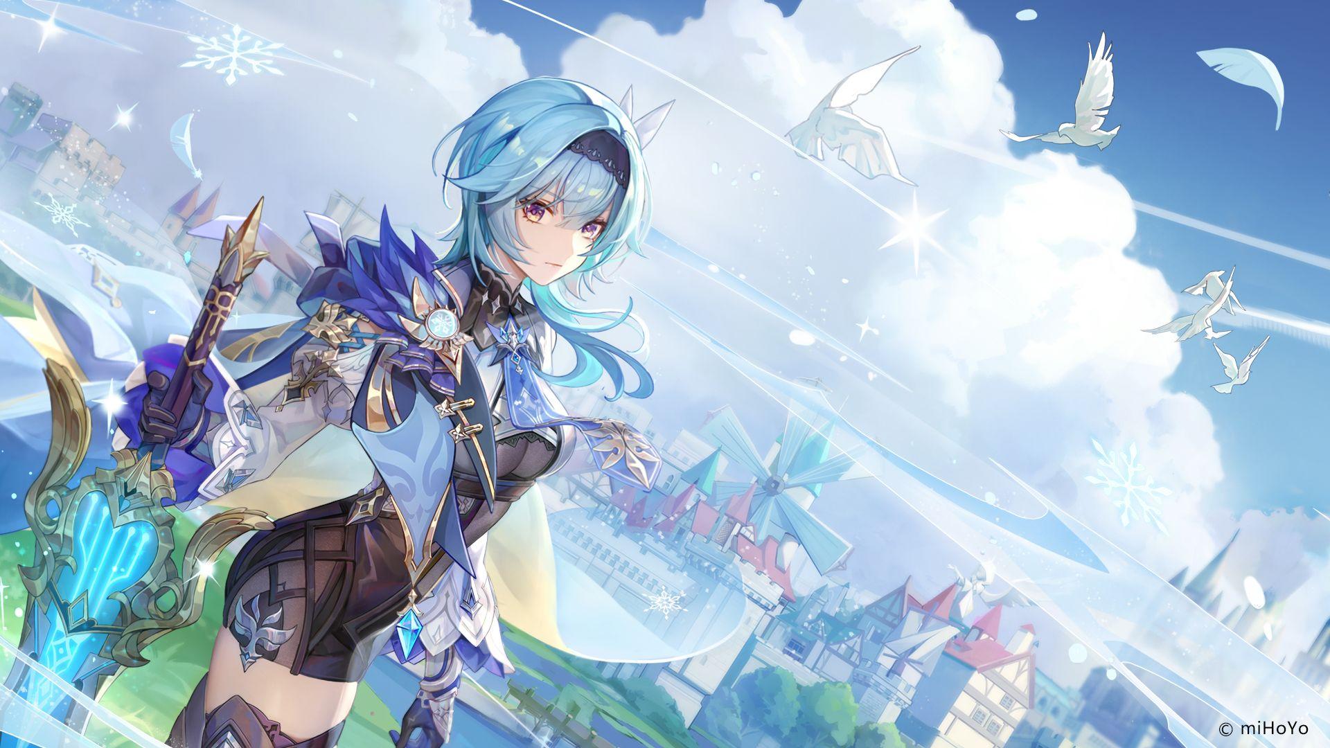 1920x1080 How to Get The Genshin Impact Eula Wallpaper on PC, Mobile
