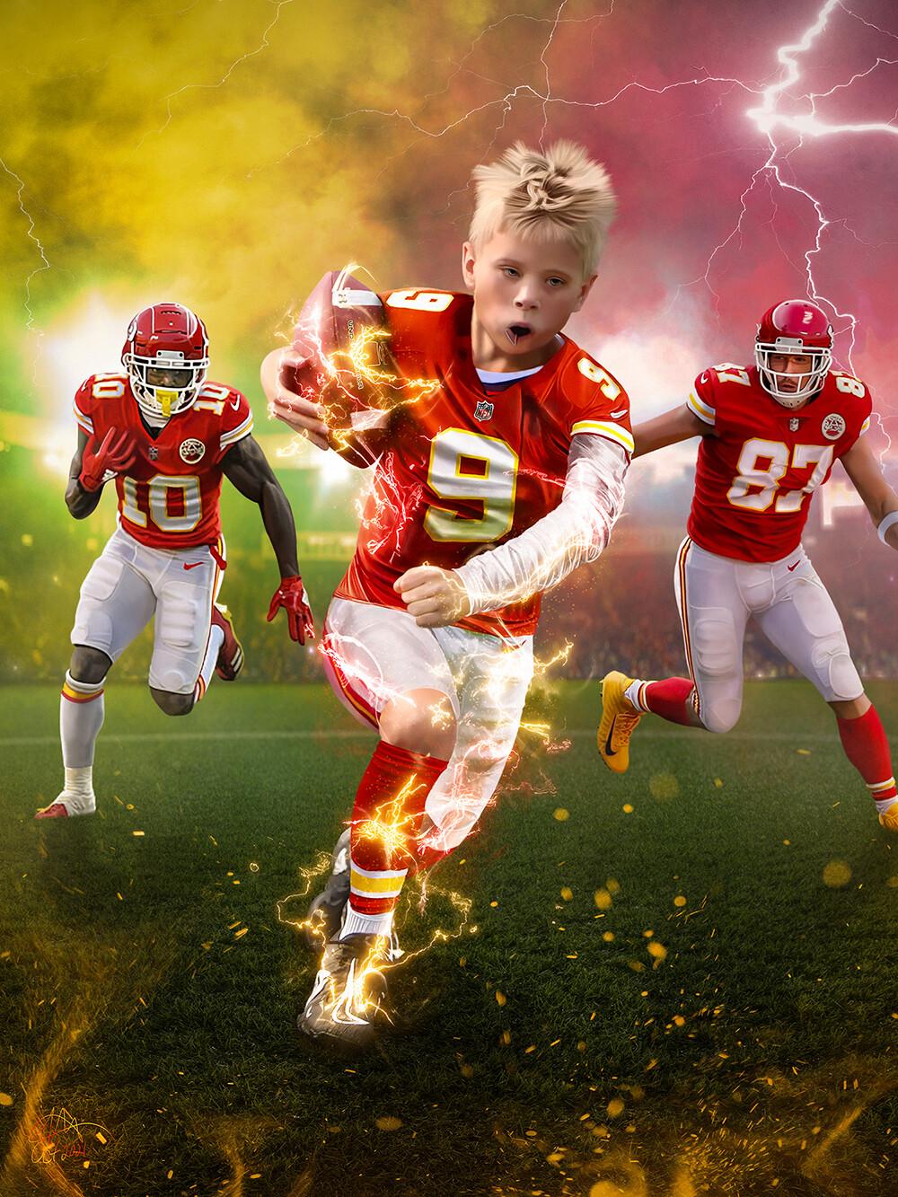 1000x1333 Holden Goes Pro (Kansas City Chiefs)