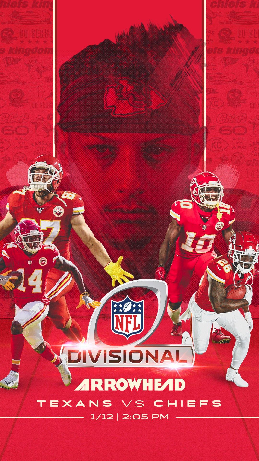 1080x1920 Kansas City Chiefs Round wallpaper