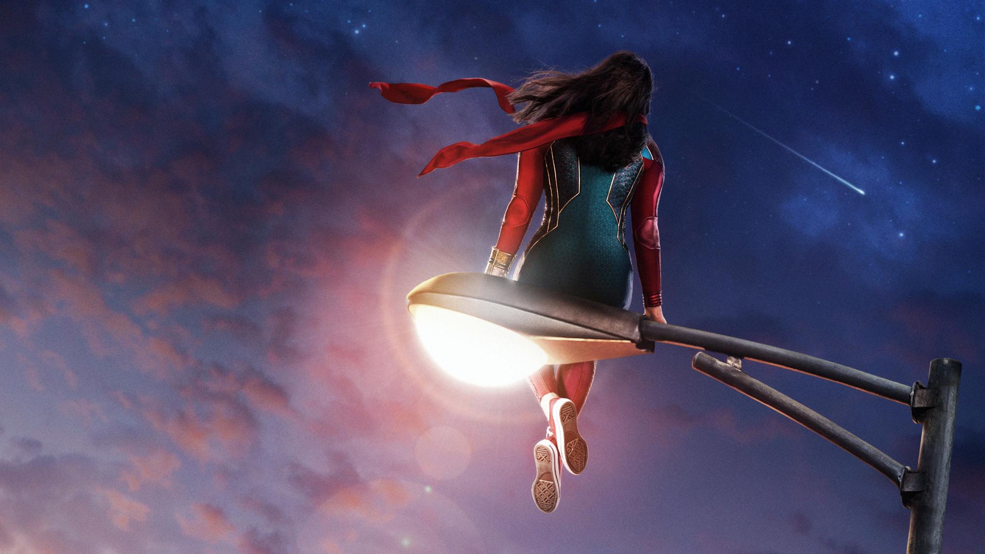 2026x1140 Ms. Marvel HD Wallpaper and Background