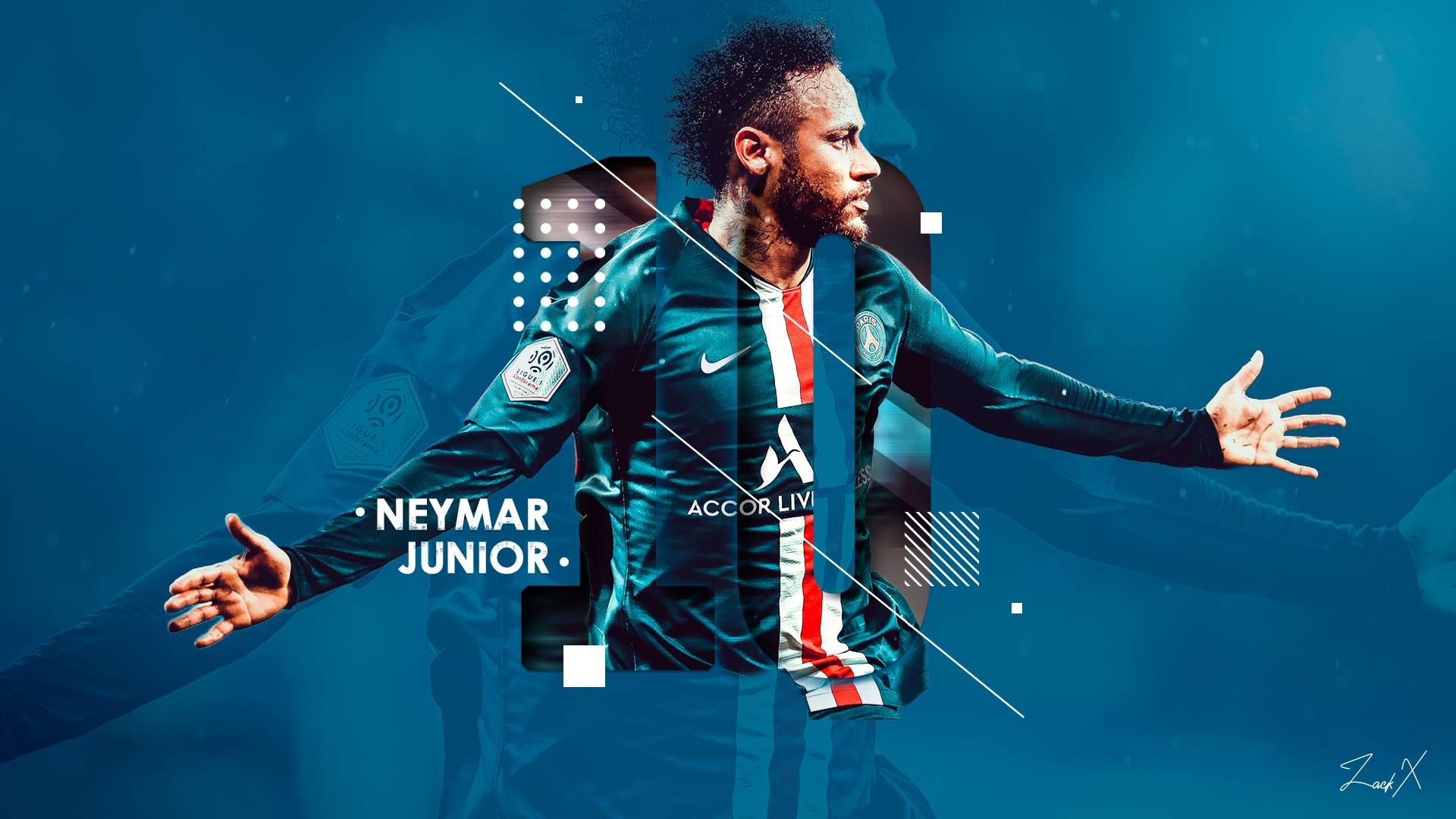 1920x1080 Neymar HD Art 2021 Wallpaper, HD Sports 4K Wallpaper, Image and Background