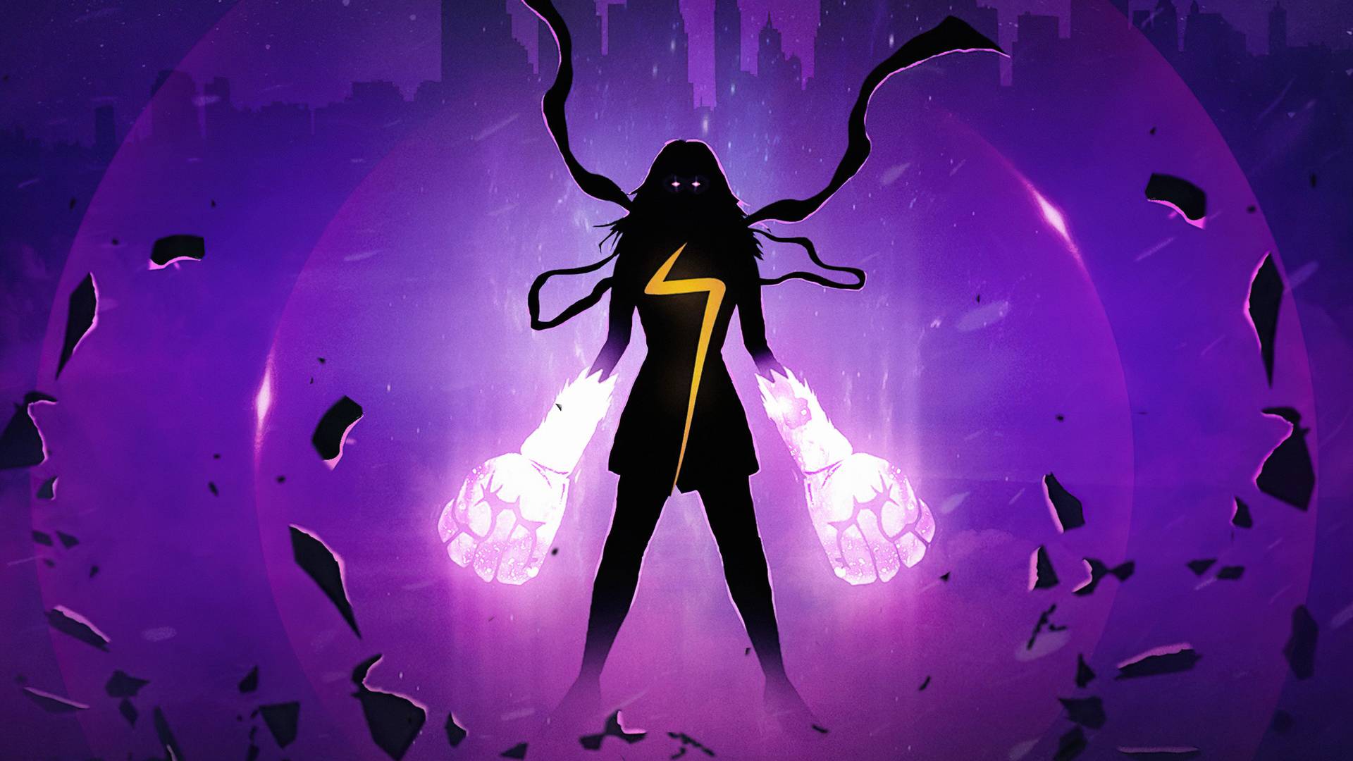 1920x1080 Ms. Marvel HD WallpaperK Background