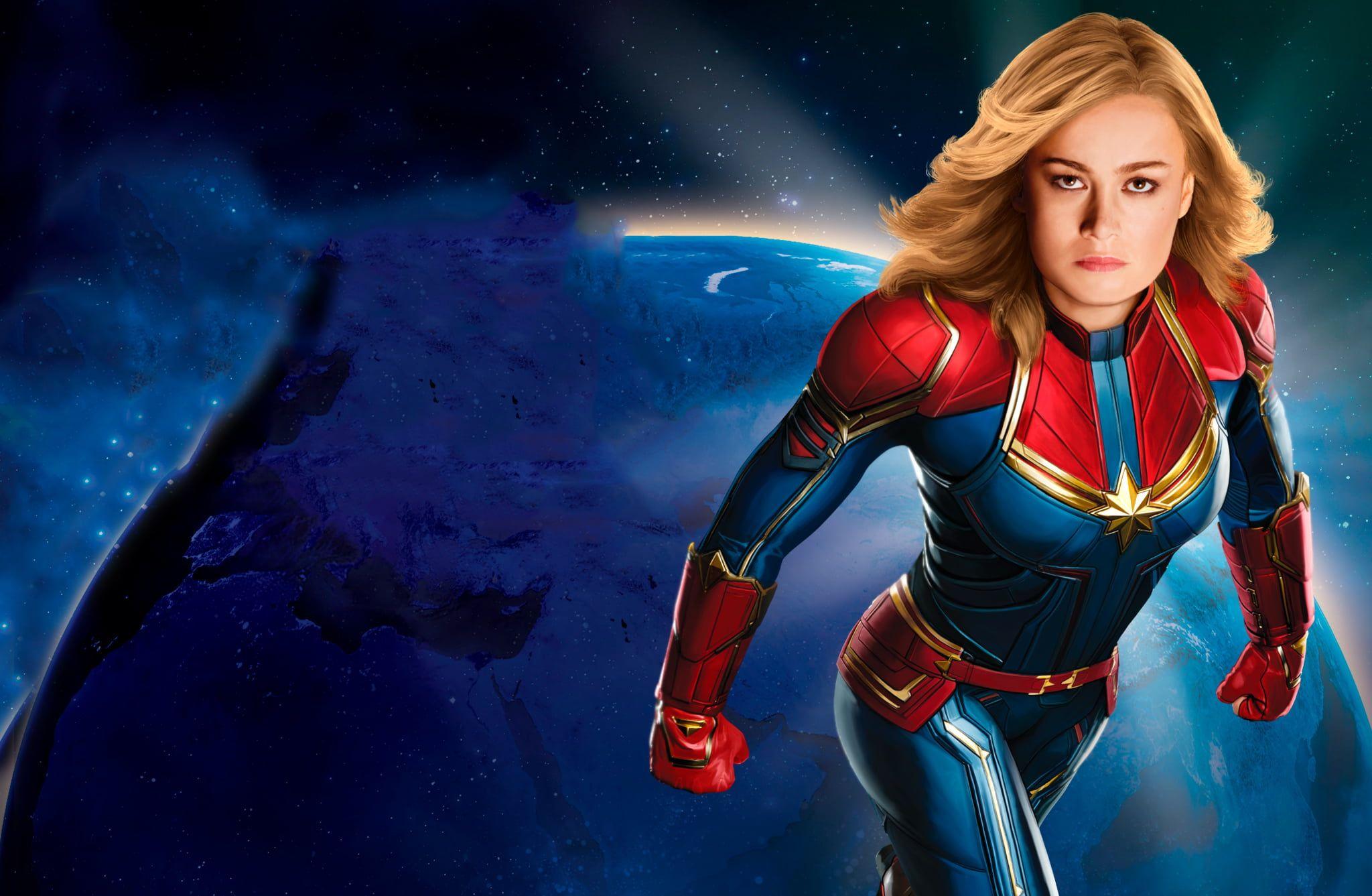 2048x1337 Movie Captain Marvel #Blonde Brie Larson Marvel Comics P #wallpaper #hdwallpaper #desktop. Captain marvel, Marvel wallpaper, Marvel
