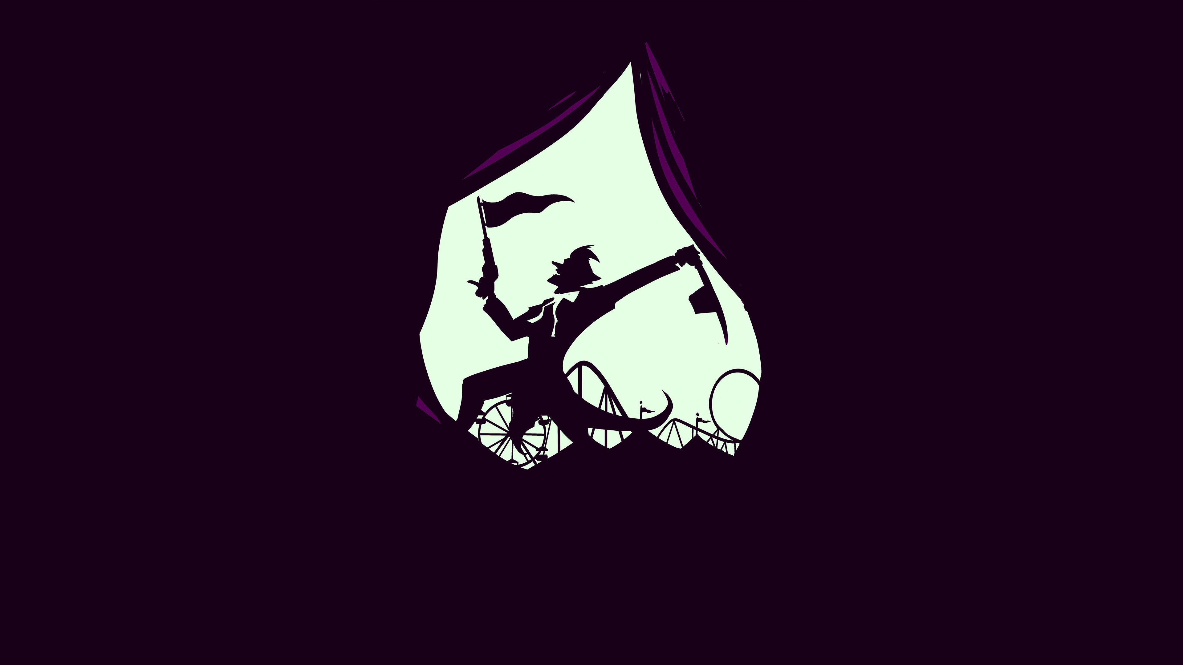 3840x2160 Joker Minimal Poster 5k minimalism wallpaper, joker wallpaper, HD