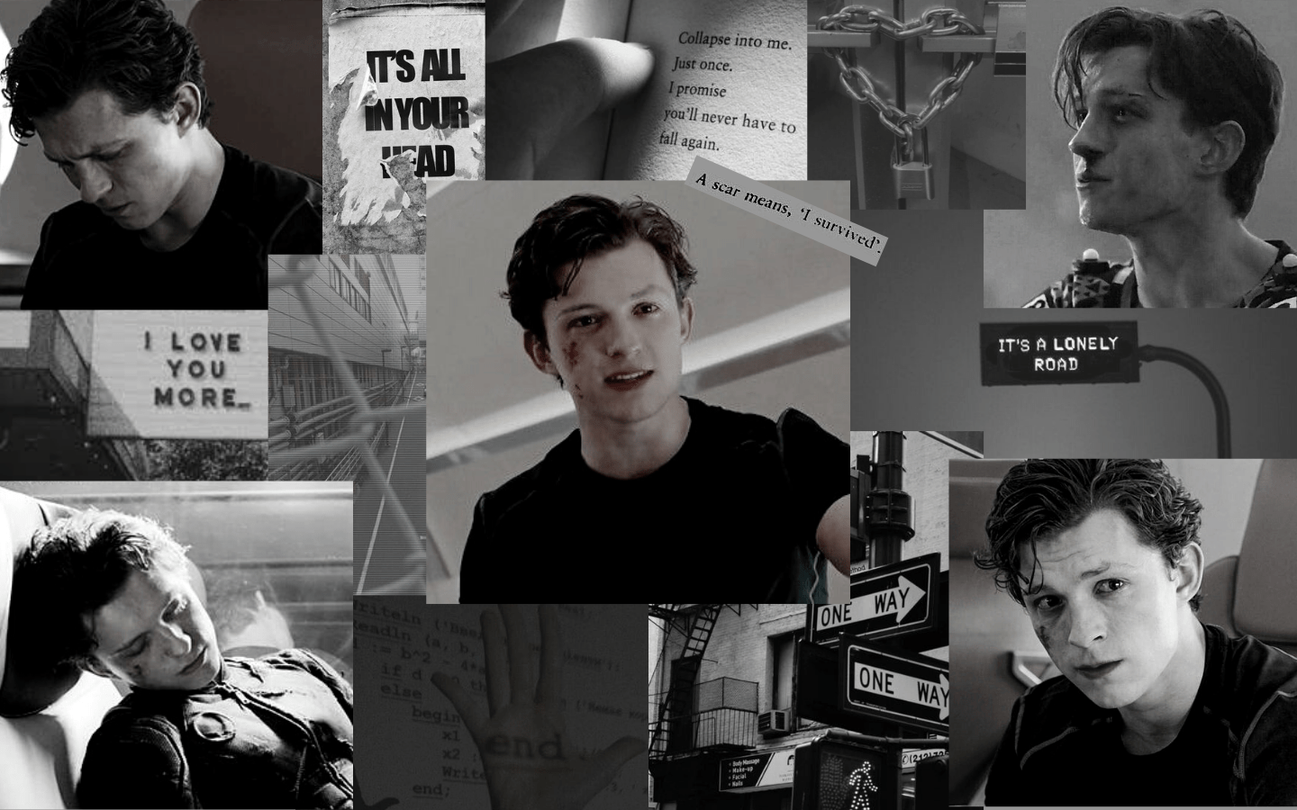 1440x900 Peter Parker Wallpaper. Tom holland, Tom holland imagina, Superhéroes