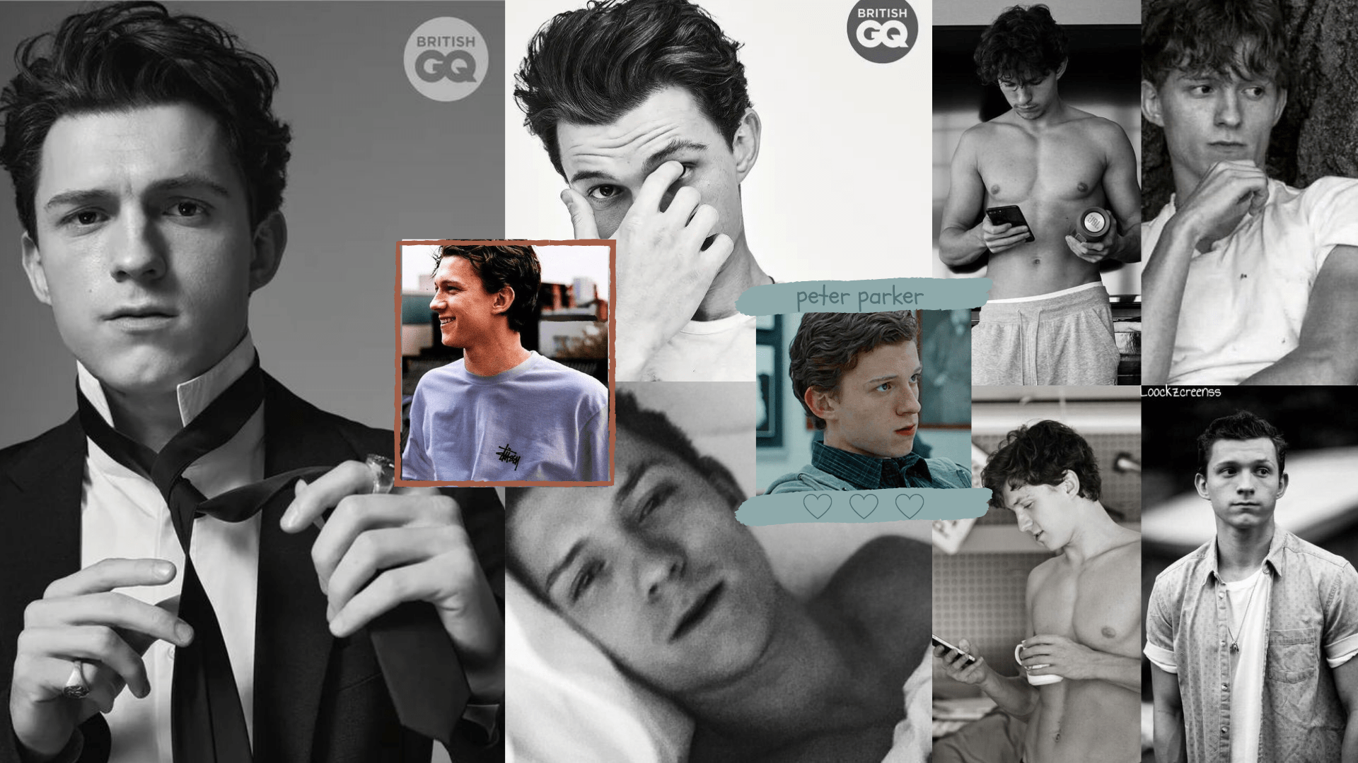 1920x1080 B&W Tom Holland ♥. Tom holland, Tom holland spiderman, Holland