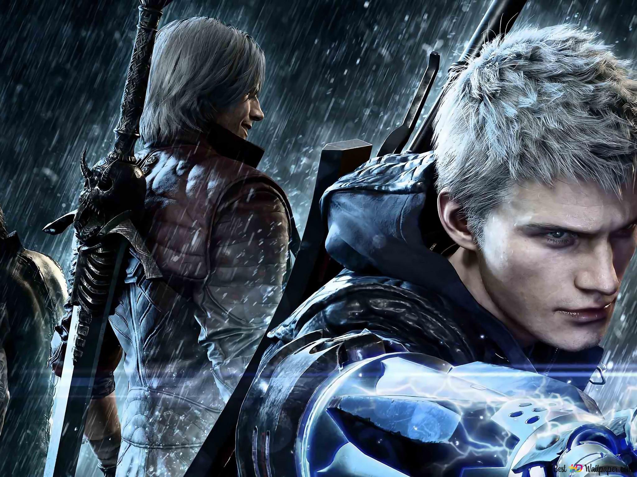 2048x1536 Nero with V & Dante May Cry 5 (Video Game) 4K wallpaper download