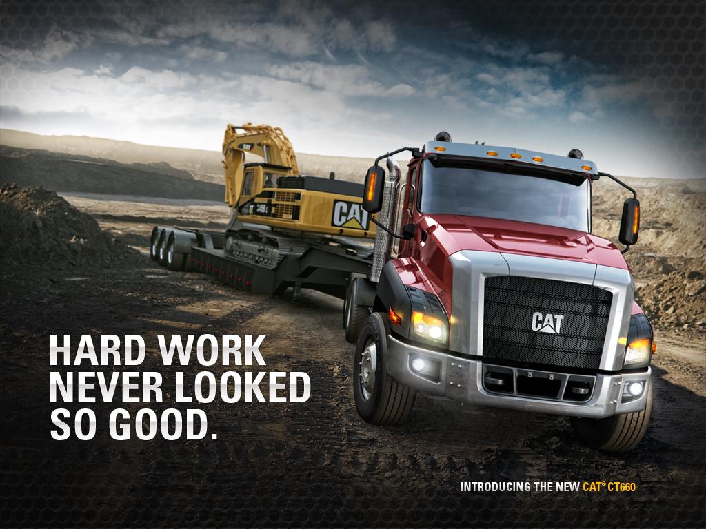 1024x768 Caterpillar Machines Wallpaper