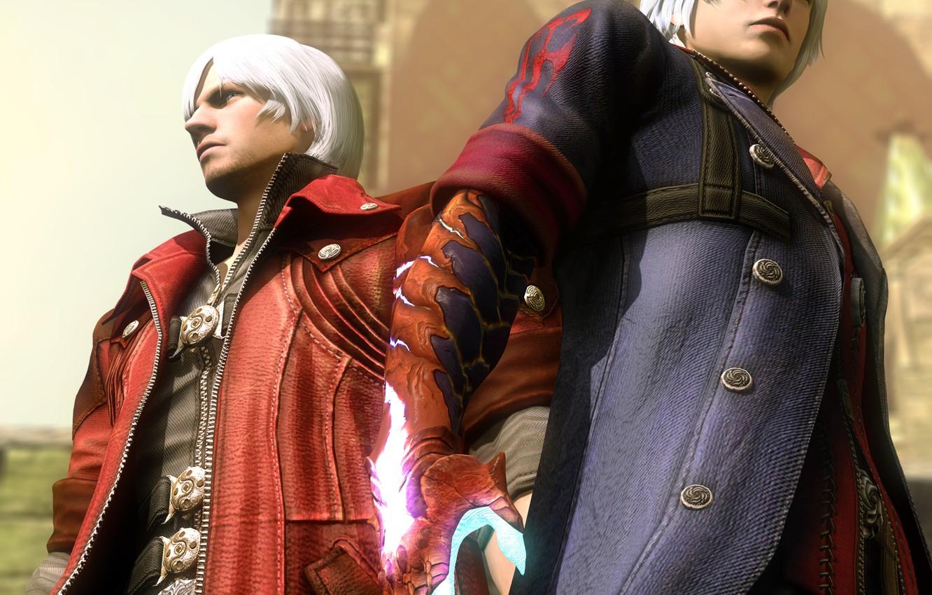 1332x850 Wallpaper demon, nero, devil may cry, dante, sparda image for desktop, section игры