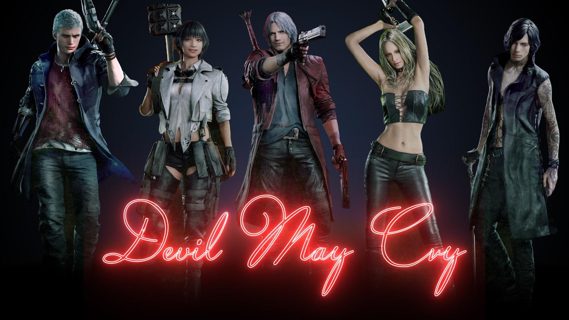 1920x1080 Wallpaper / Devil May Cry, Devil May Cry Dante (Devil May Cry), Nero (Devil May Cry), Lady (Devil May Cry) free download