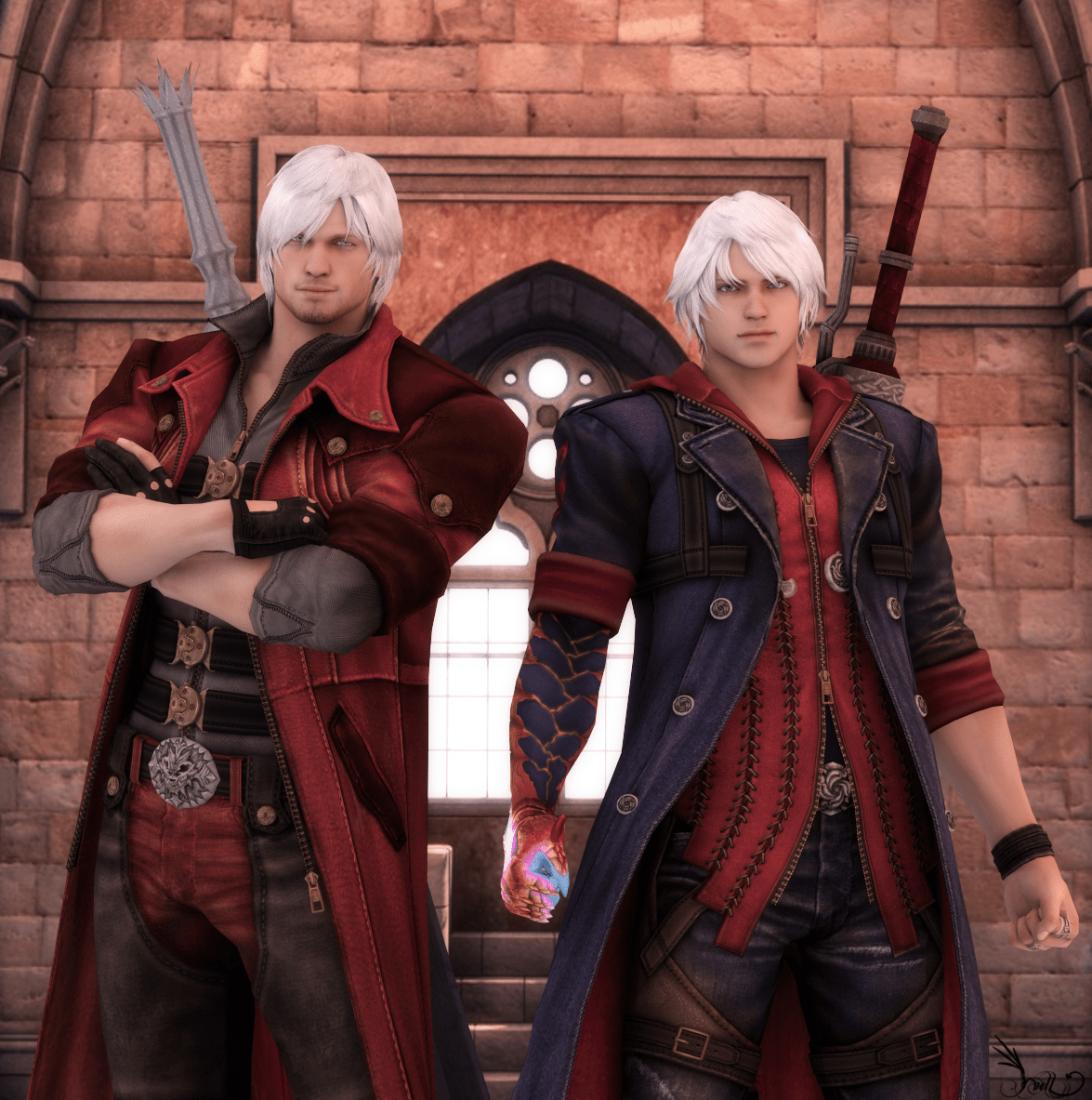 Nero and Dante Wallpapers - Top Free Nero and Dante Backgrounds ...