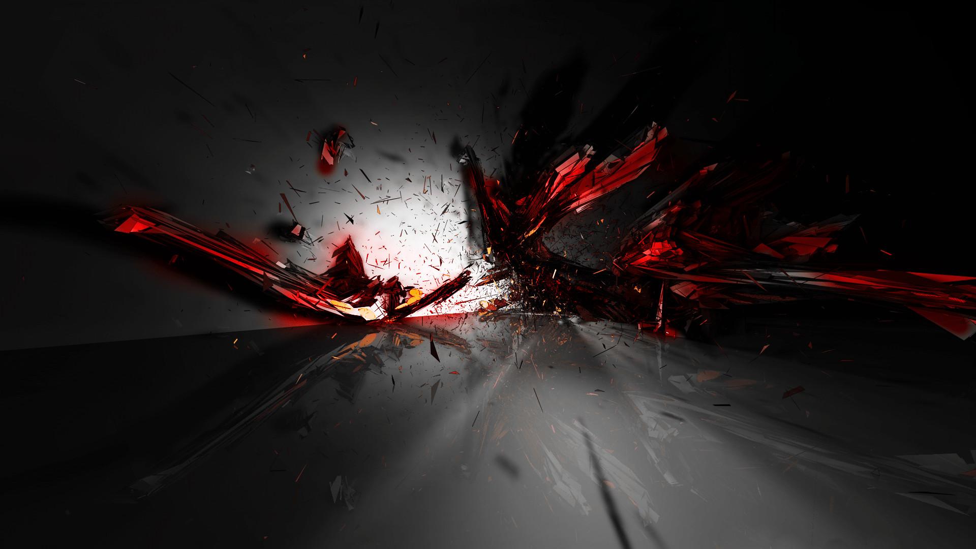 1920x1080 Red Wallpaper for Desktop
