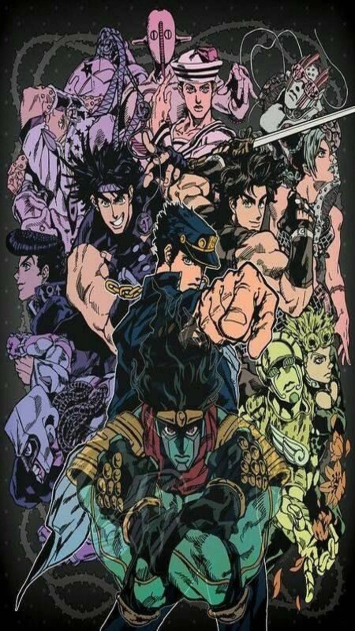 720x1280 Jojo Stands Wallpaper