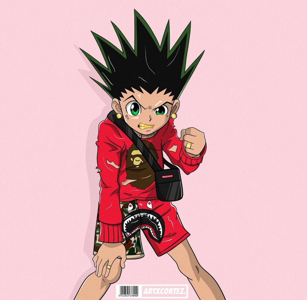 1242x1215 Hunter X Hunter Supreme Wallpaper