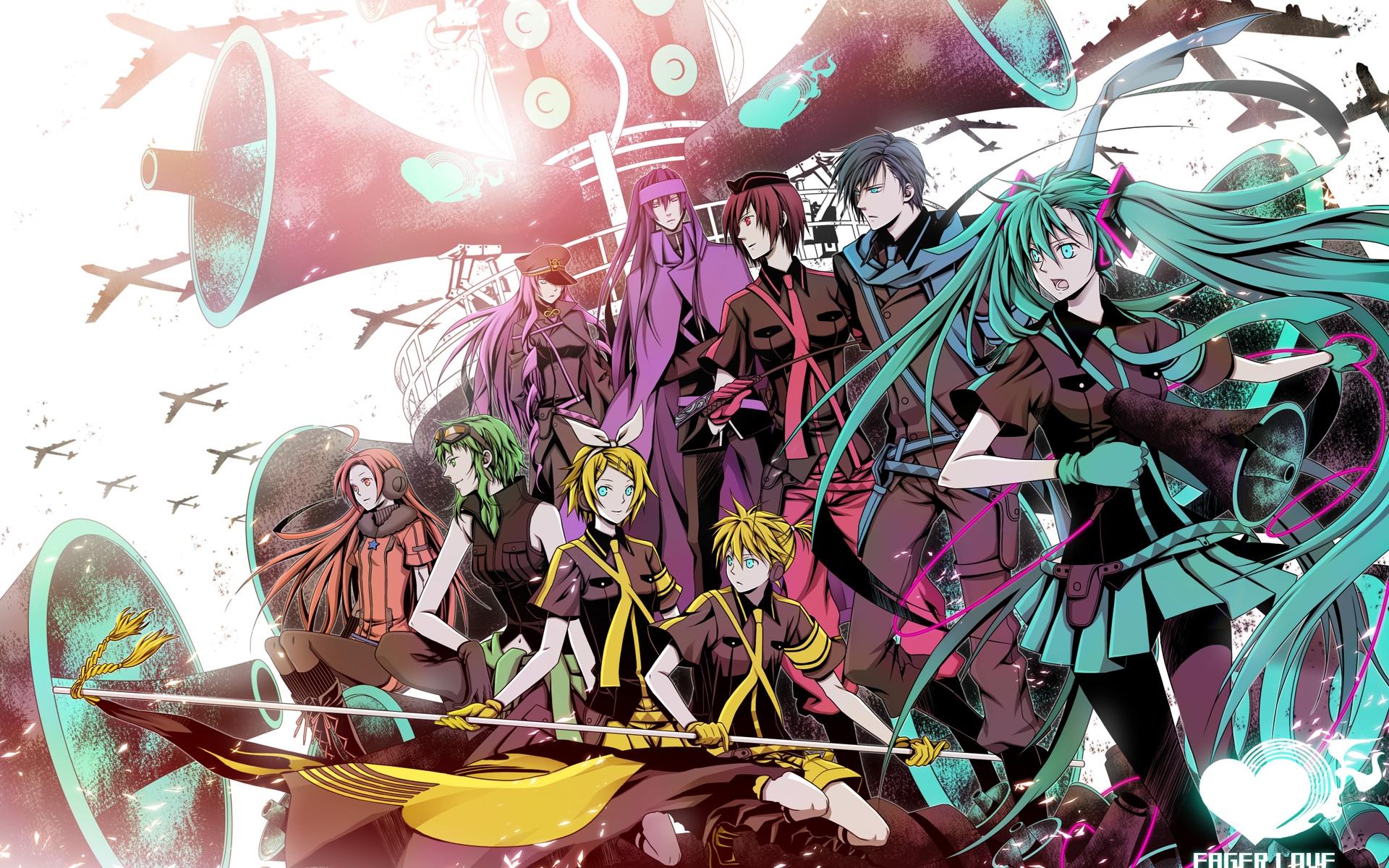 1920x1200 Vocaloid Characters desktop PC and Mac wallpaper