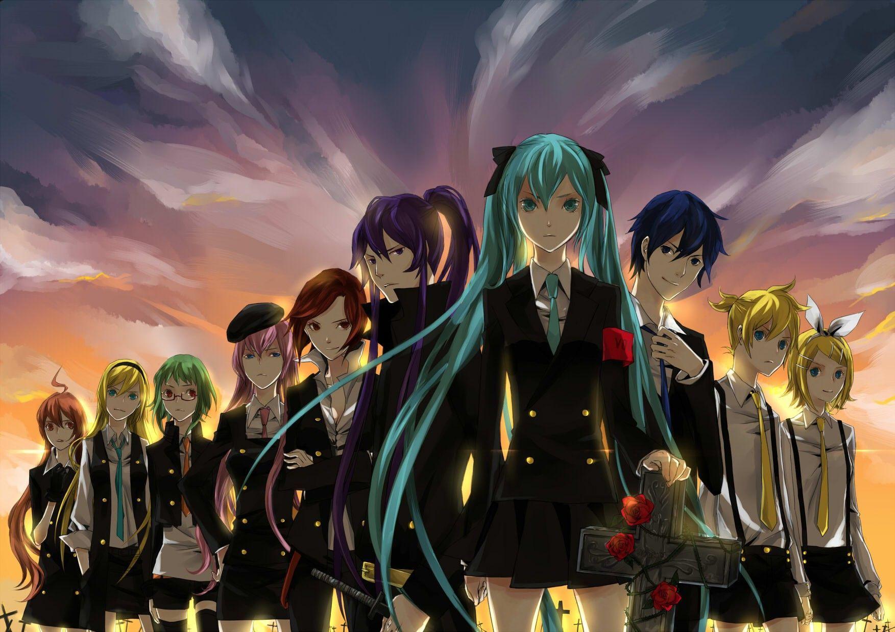 1753x1239 Vocaloid Wallpaper