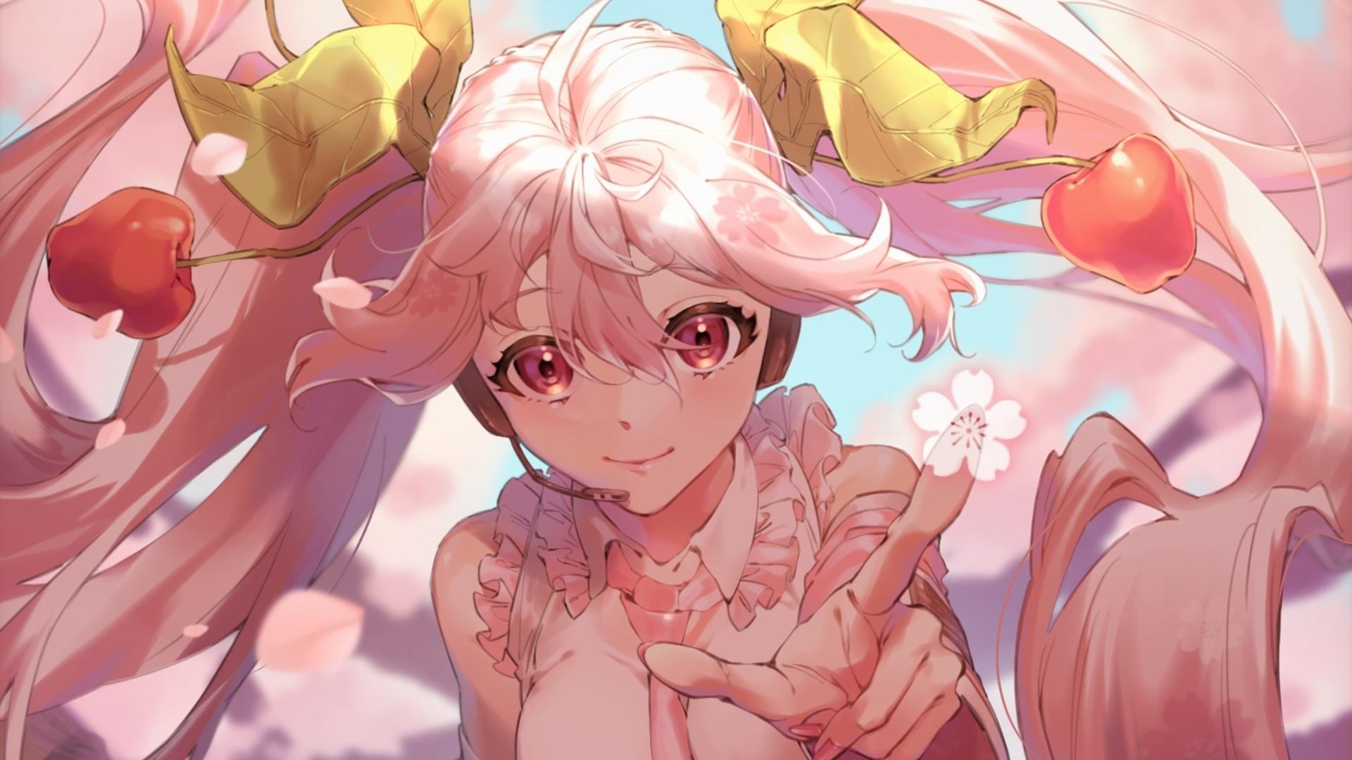 1920x1080 Vocaloid HD, Sakura Miku Gallery HD Wallpaper