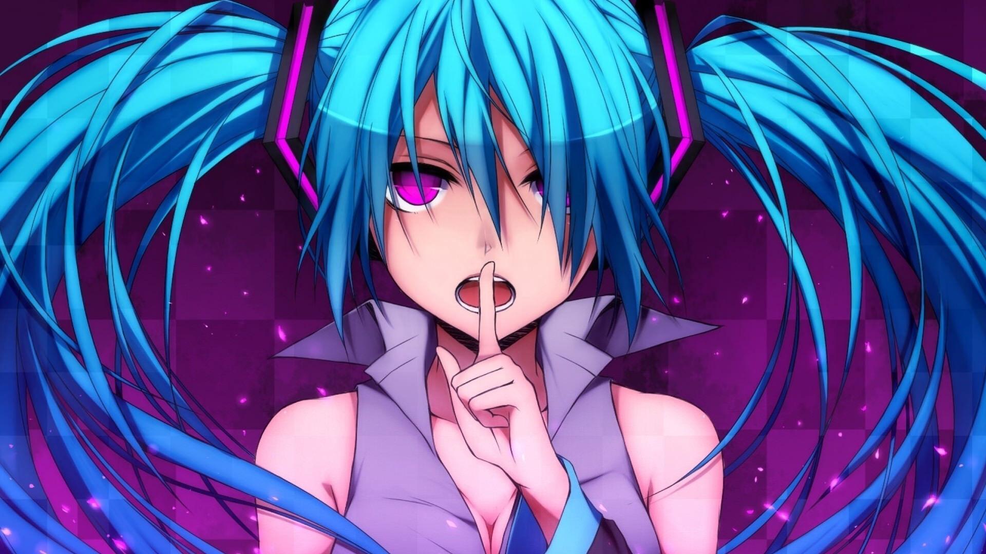 1920x1080 Hatsune Miku Vocaloid Anime Laptop Full HD 1080P HD 4k Wallpaper, Image, Background, Photo and Picture